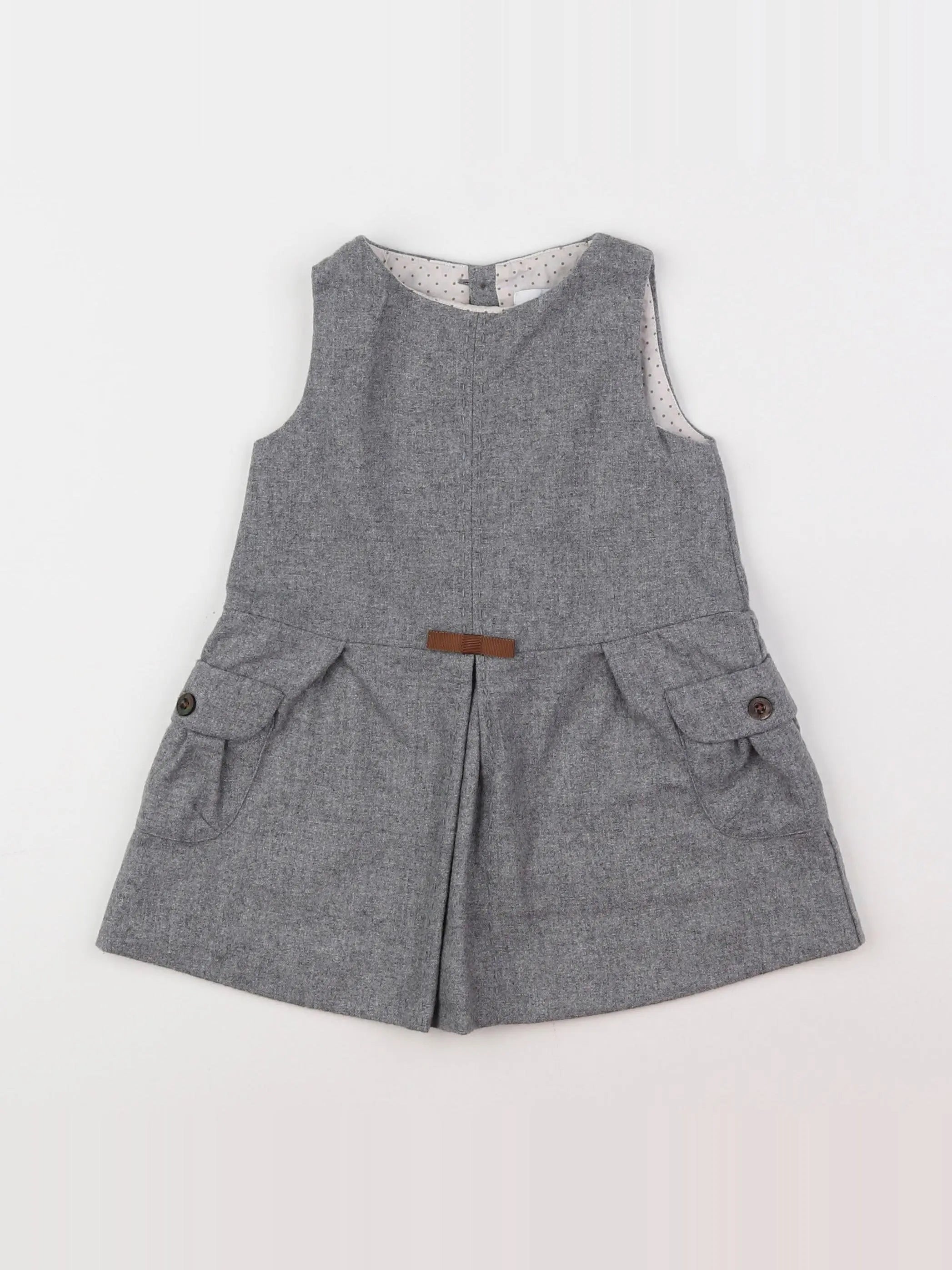 Jacadi - robe gris - 18 mois