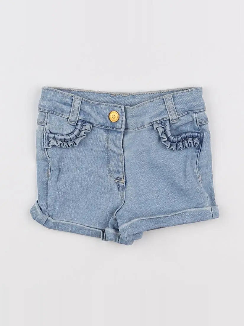Tape à l'oeil - short bleu - 6 mois