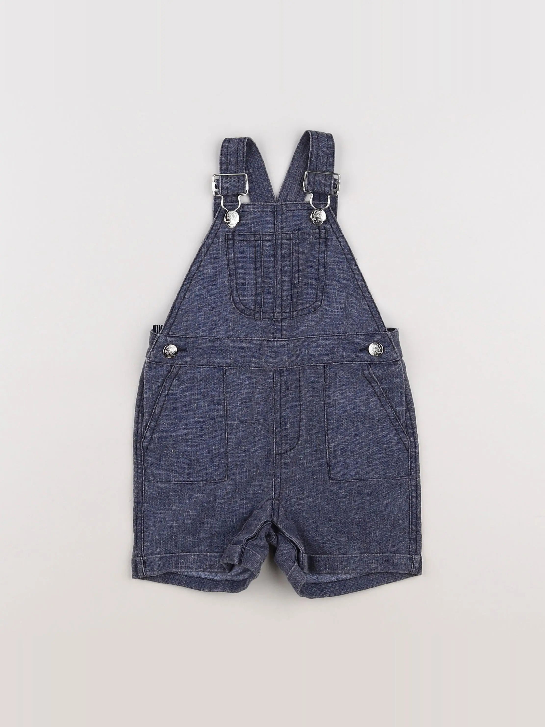 Buissonnière - salopette bleu - 9/12 mois