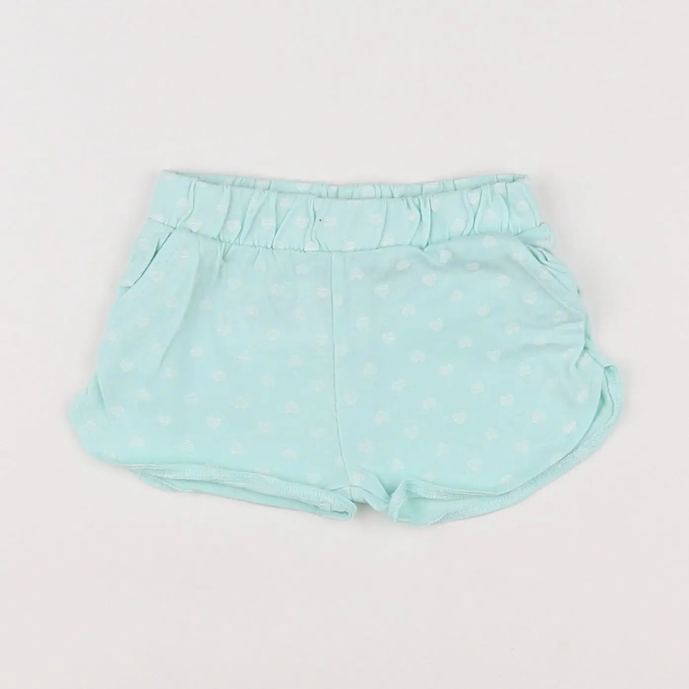 Vertbaudet - short bleu - 6 mois
