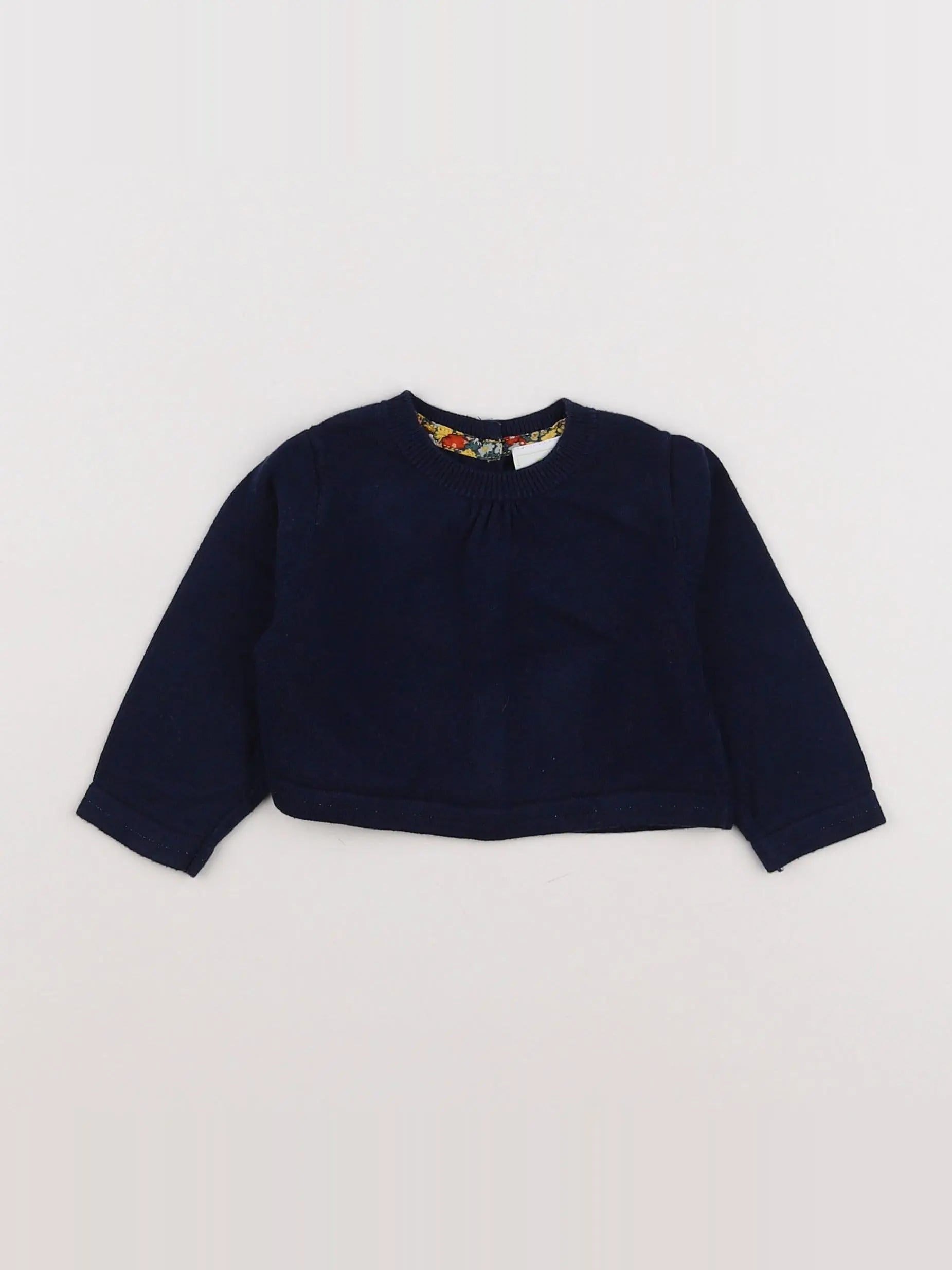 Tape à l'oeil - pull bleu - 6 mois