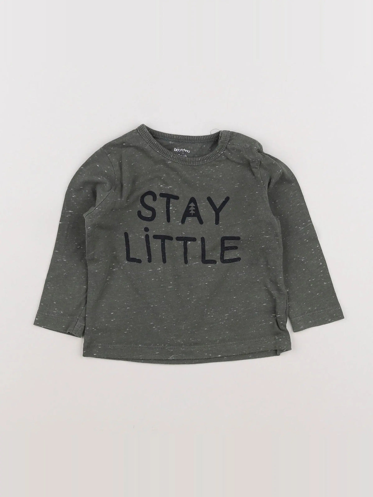 Boutchou - tee-shirt vert - 12 mois