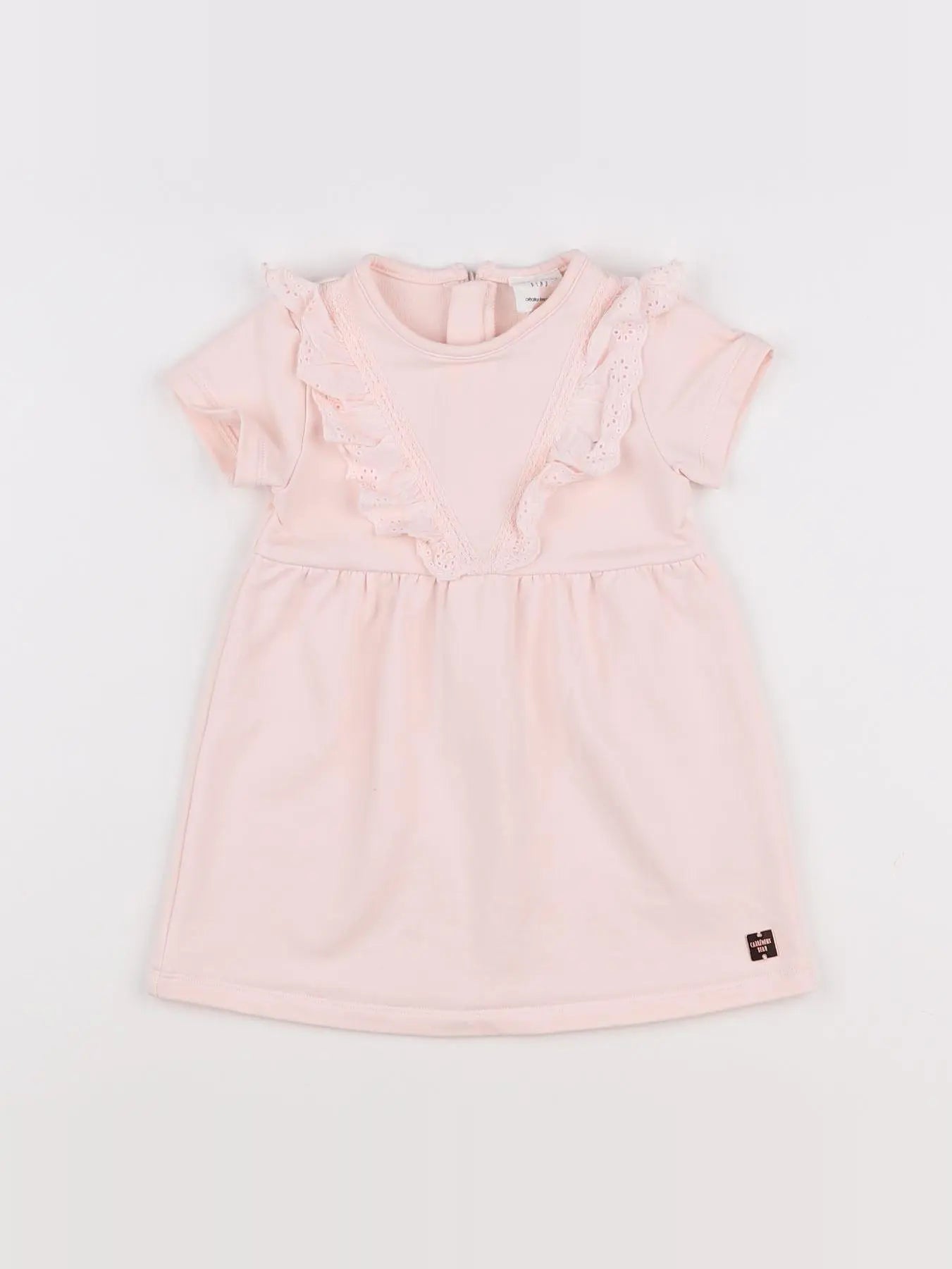 Carrément Beau - robe rose - 9 mois