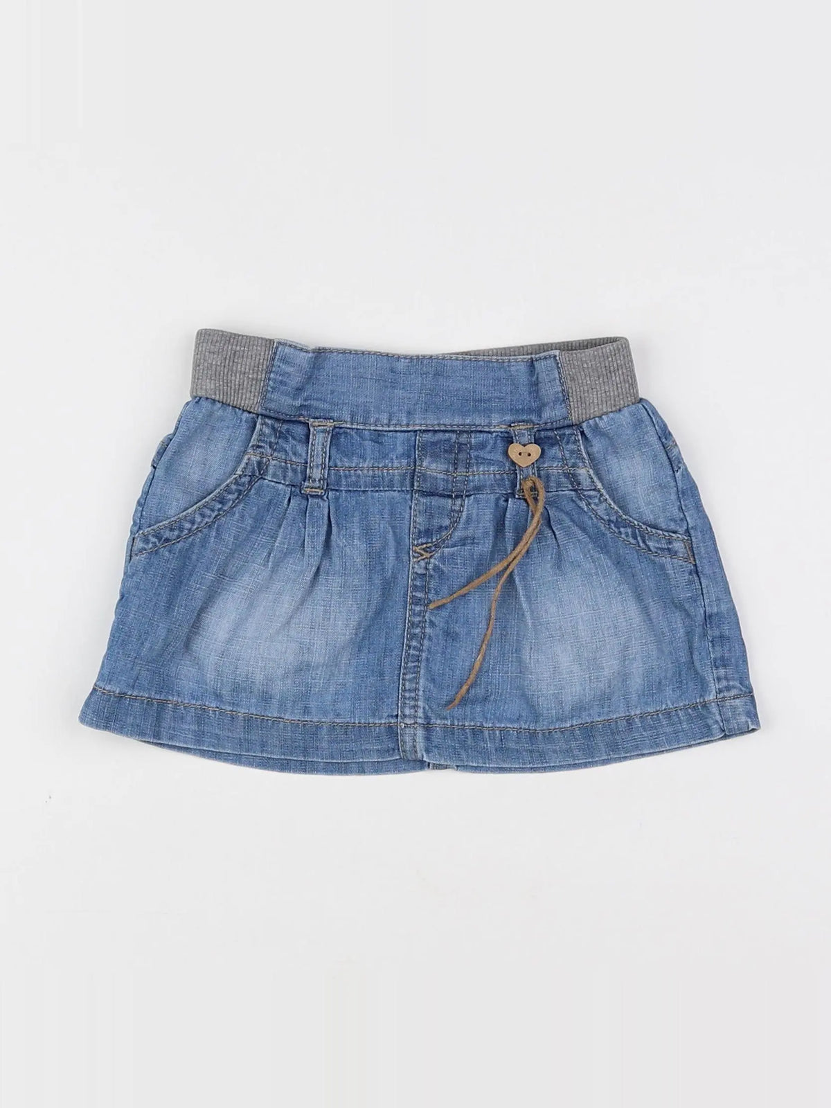 Zara - jupe bleu - 9/12 mois