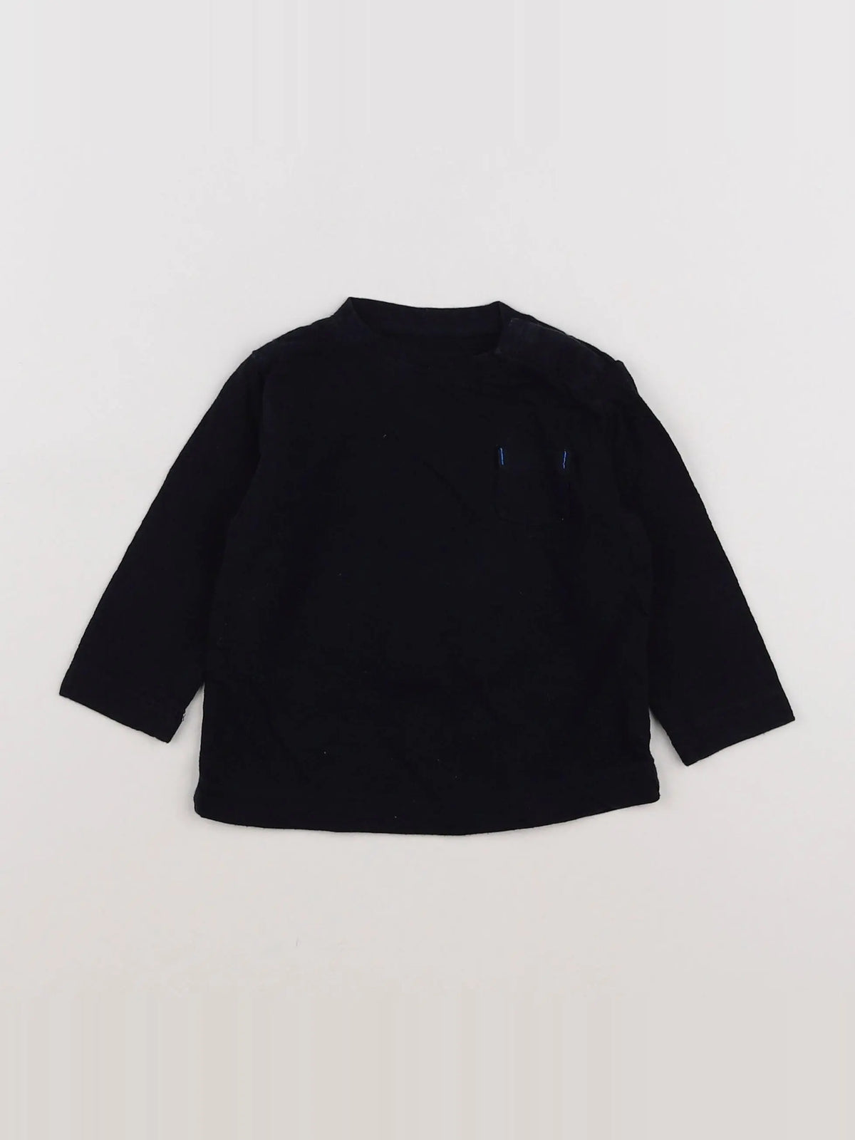 Boutchou - tee-shirt bleu - 6 mois