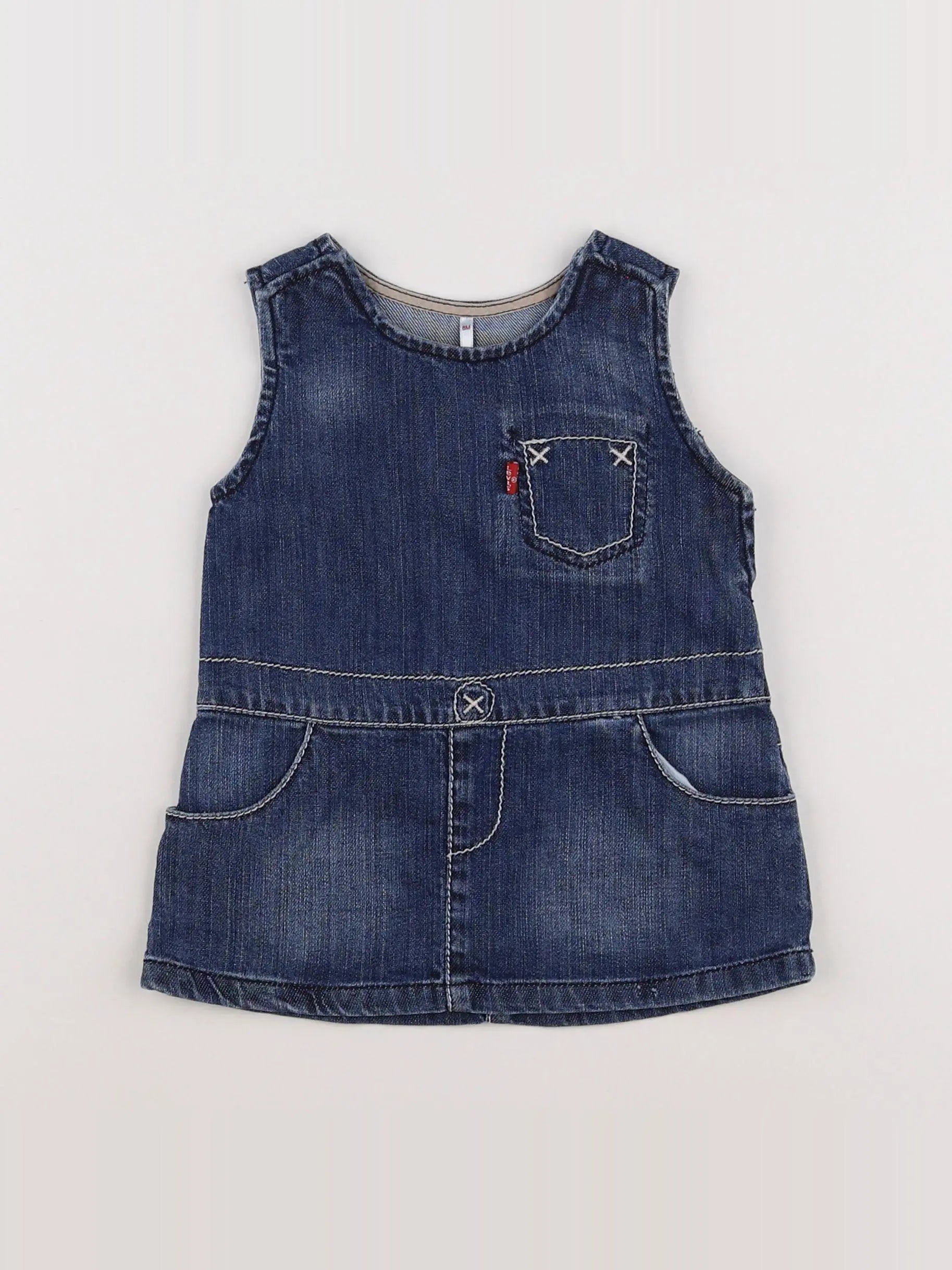 Levi's - robe bleu - 6 mois