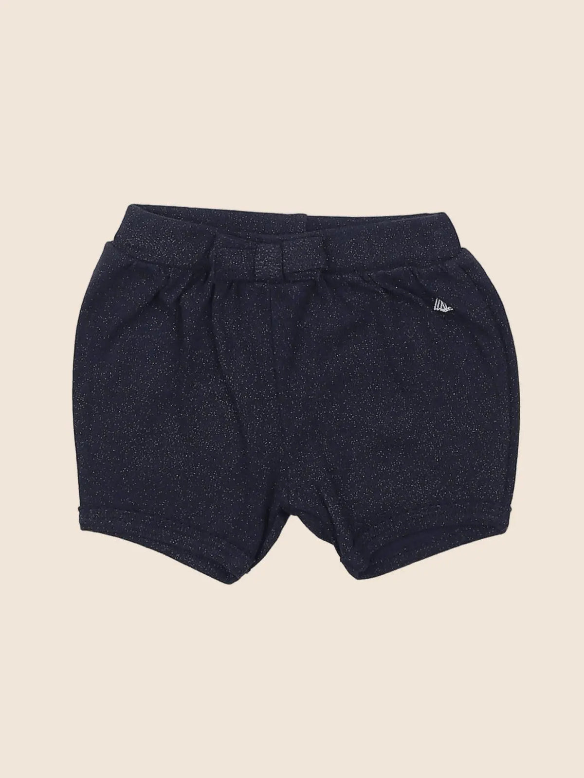 Petit Bateau - short bleu - 3 mois