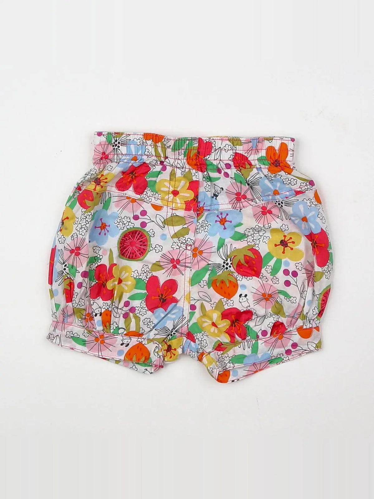Catimini - short blanc, multicolore - 3 mois