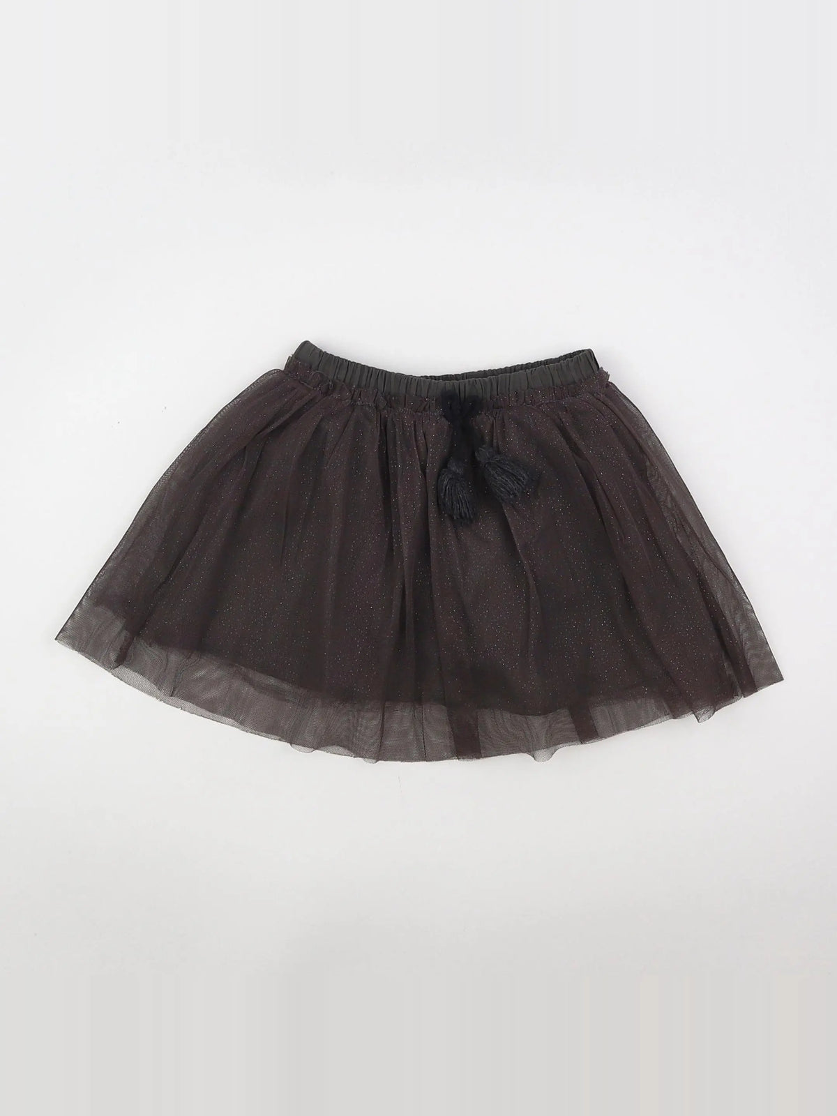 Zara - jupe marron, noir - 2/3 ans