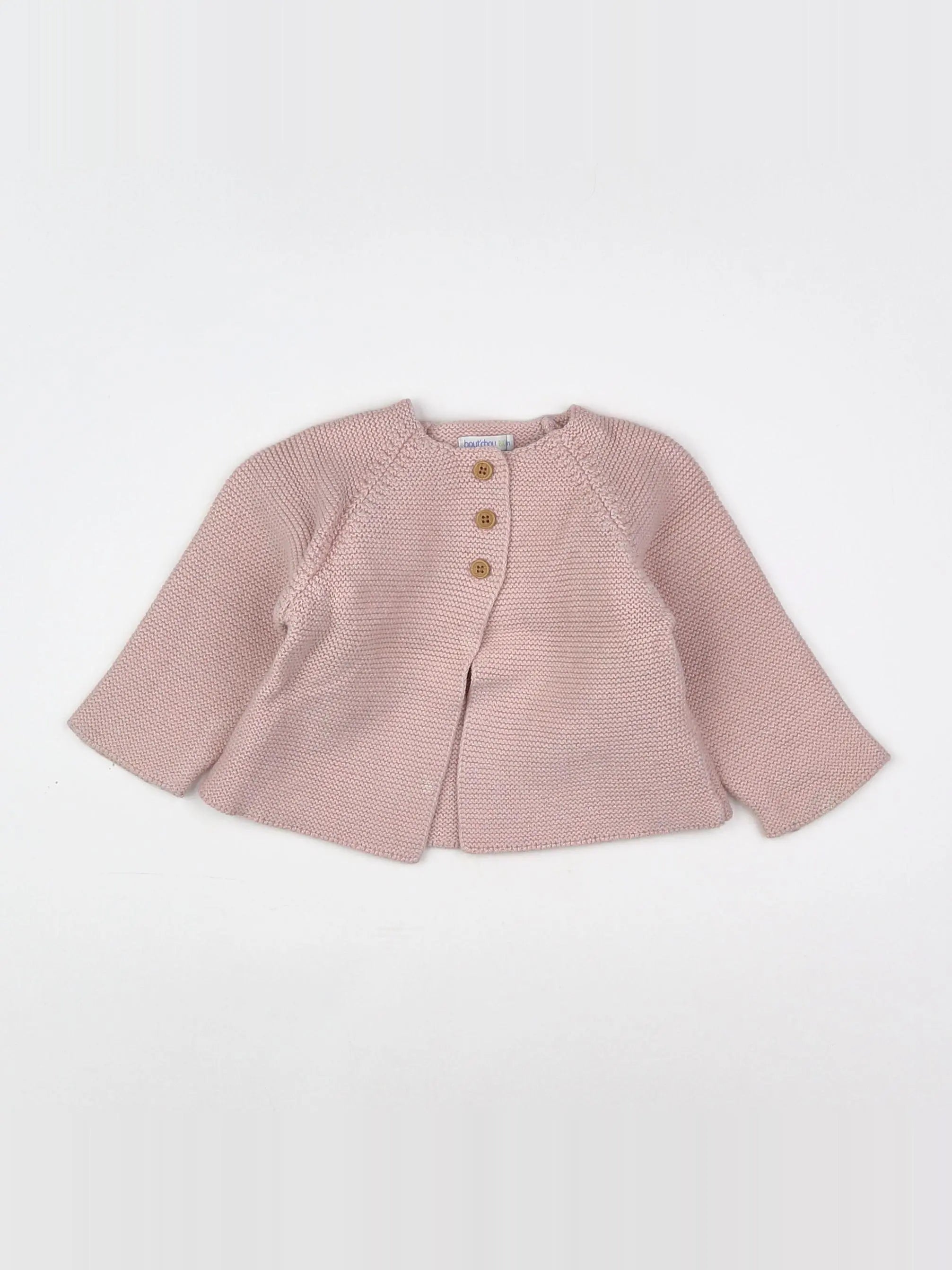 Boutchou - gilet rose - 6 mois