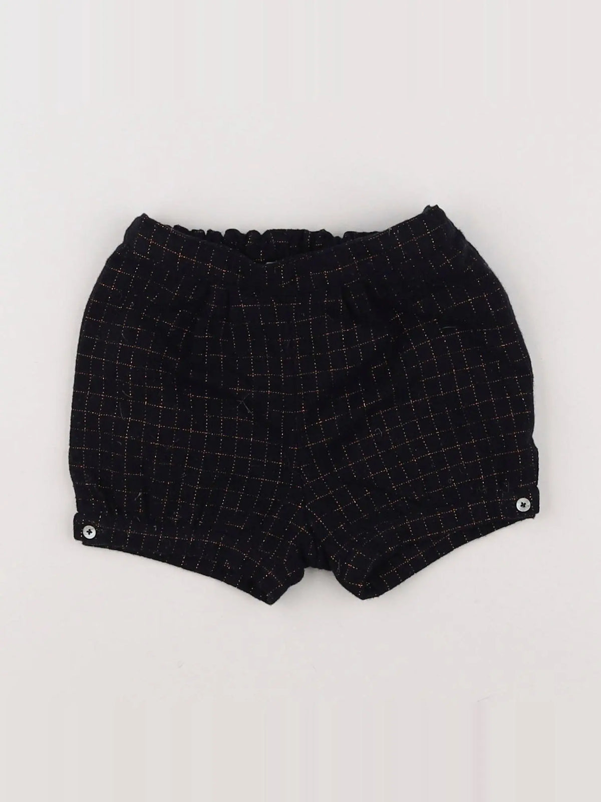 Natalys - short noir - 18 mois