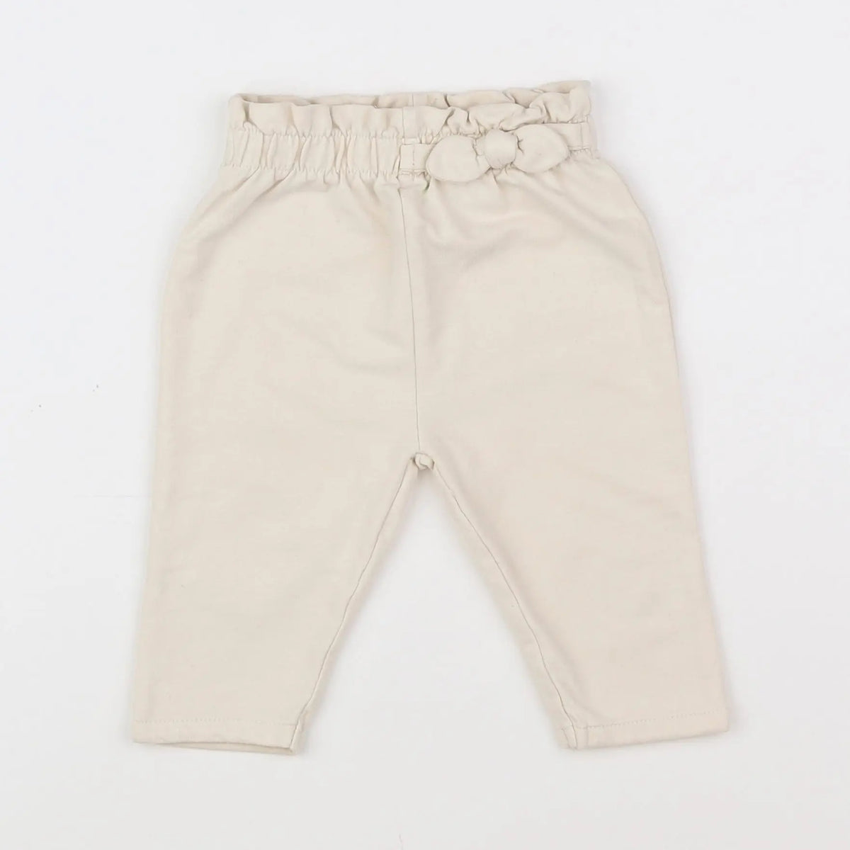 Vertbaudet - jogging beige - 6 mois