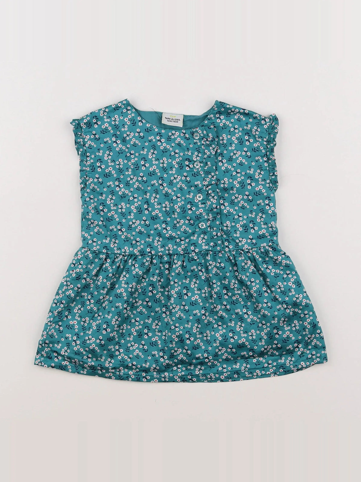 Tape à l'oeil - robe multicolore - 12 mois