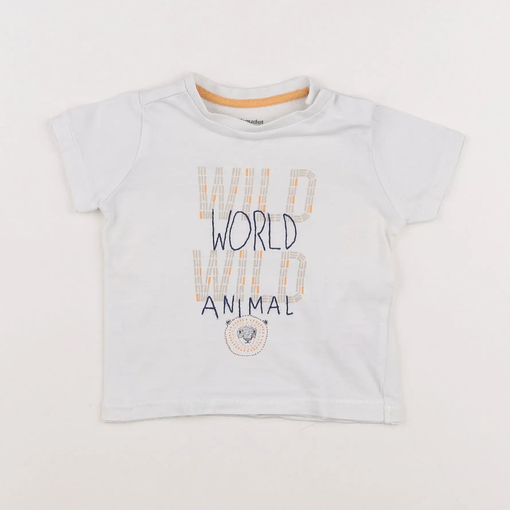 Vertbaudet - tee-shirt blanc - 9 mois