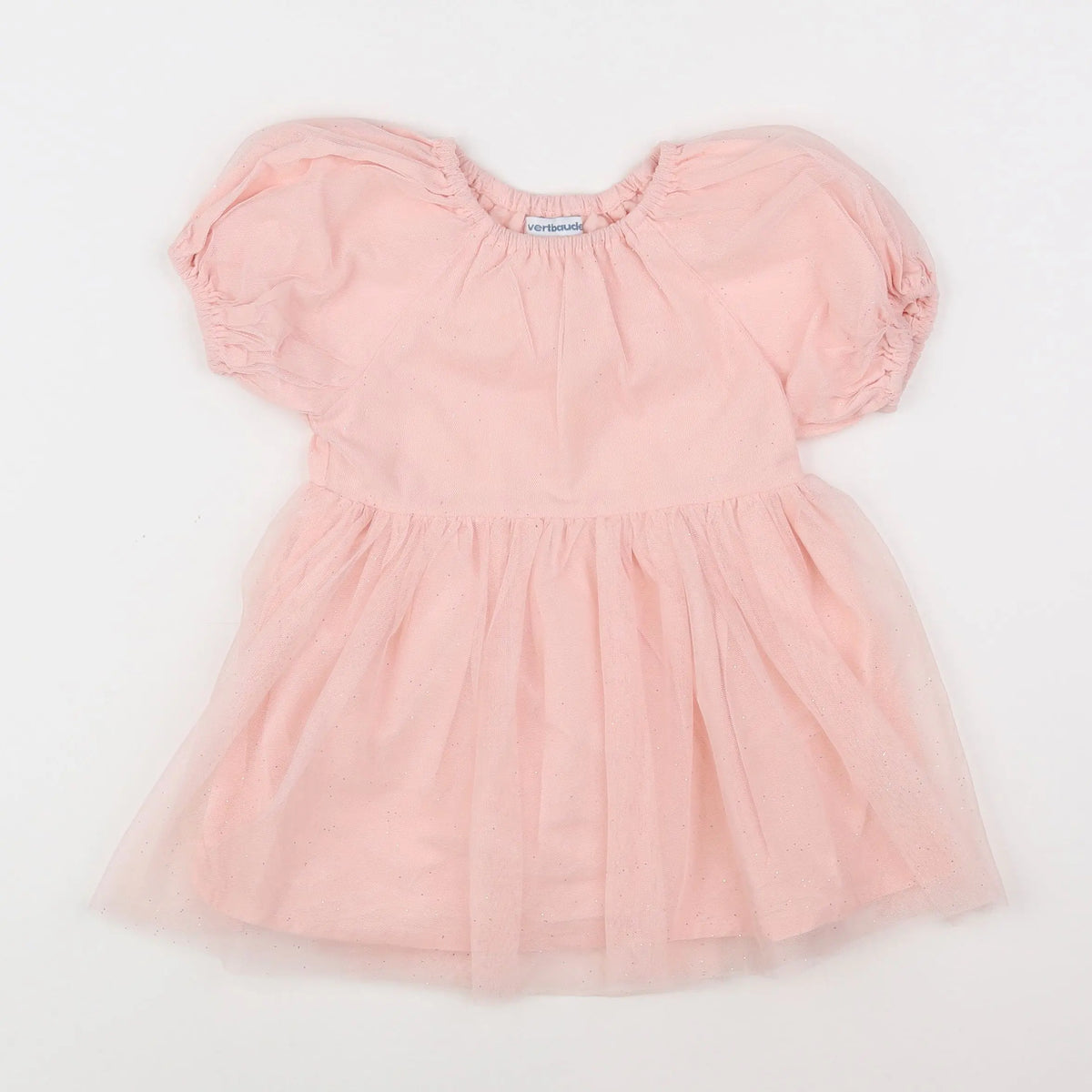 Vertbaudet - robe rose - 18 mois