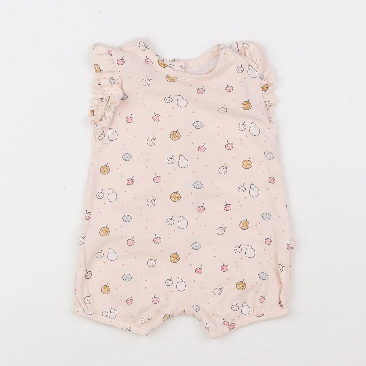 Vertbaudet - combinaison rose - 3 mois