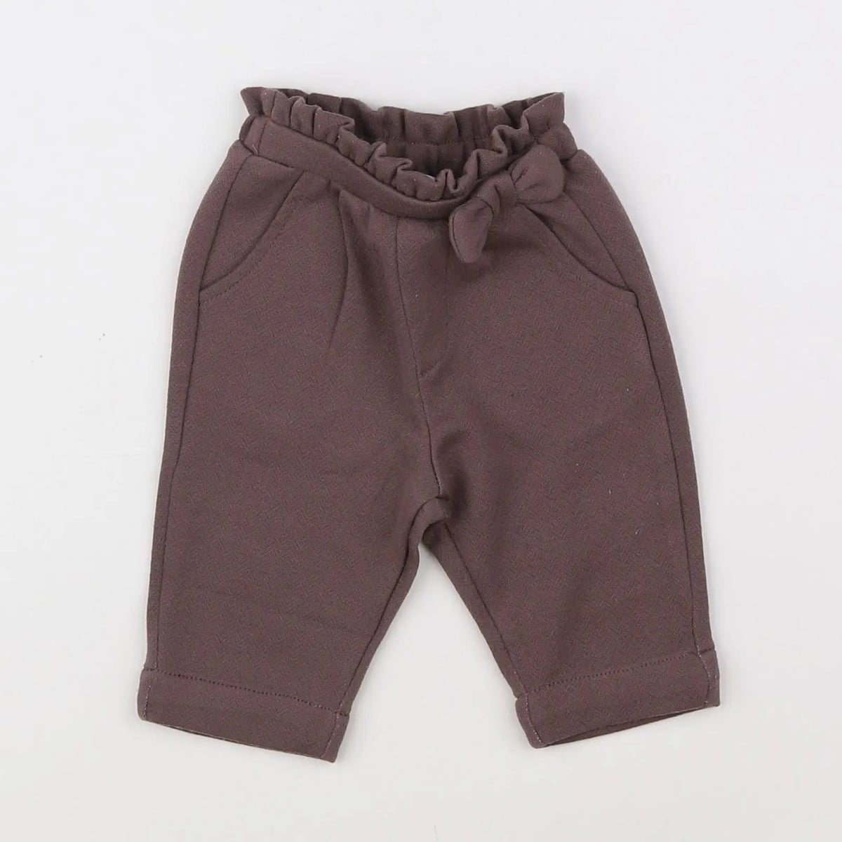 Vertbaudet - jogging marron - 3 mois