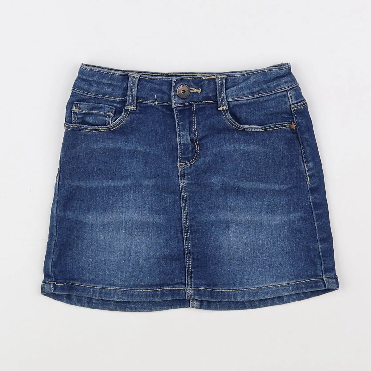 Vertbaudet - jupe bleu - 5 ans