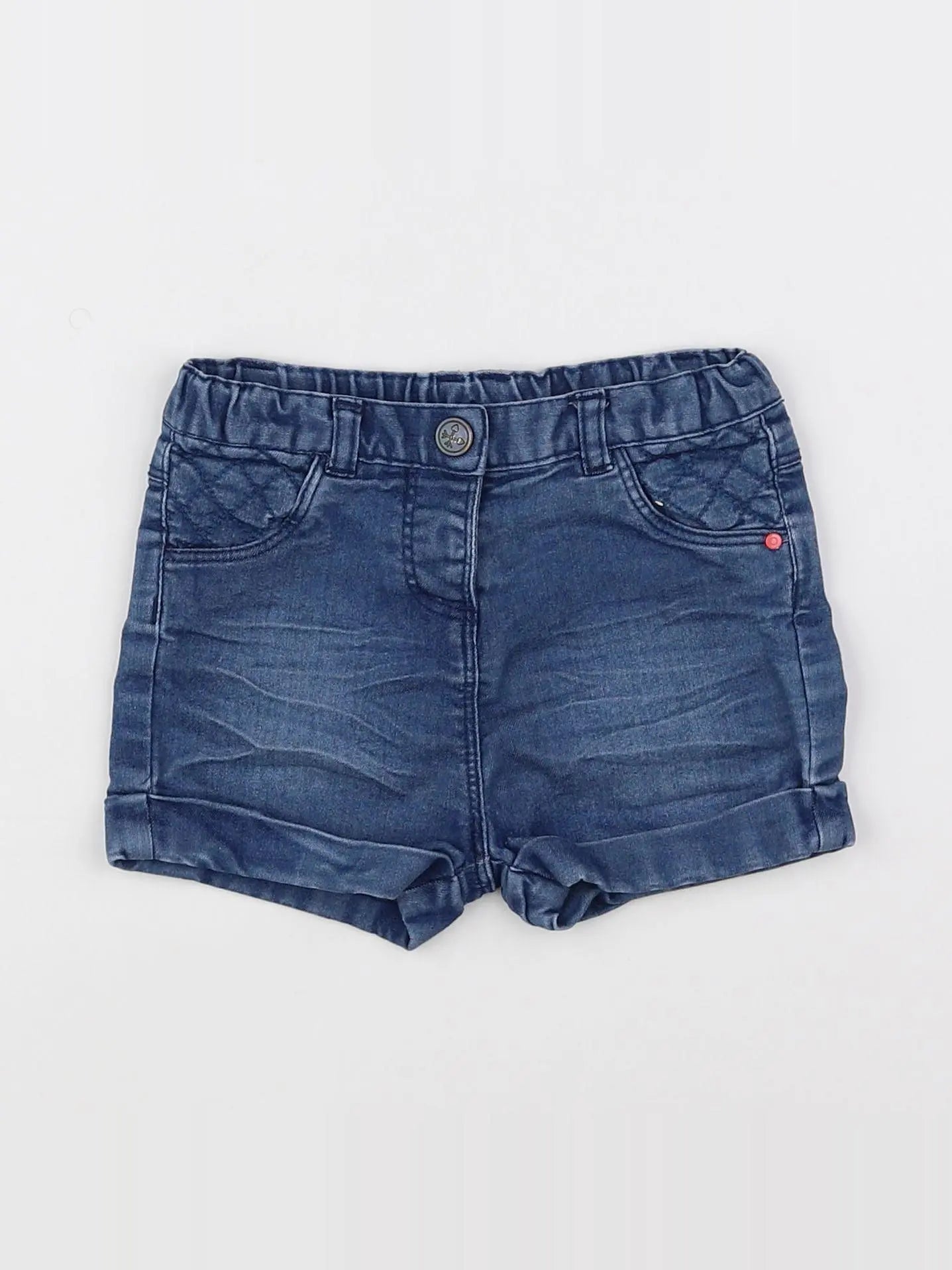 Tape à l'oeil - short bleu - 12 mois