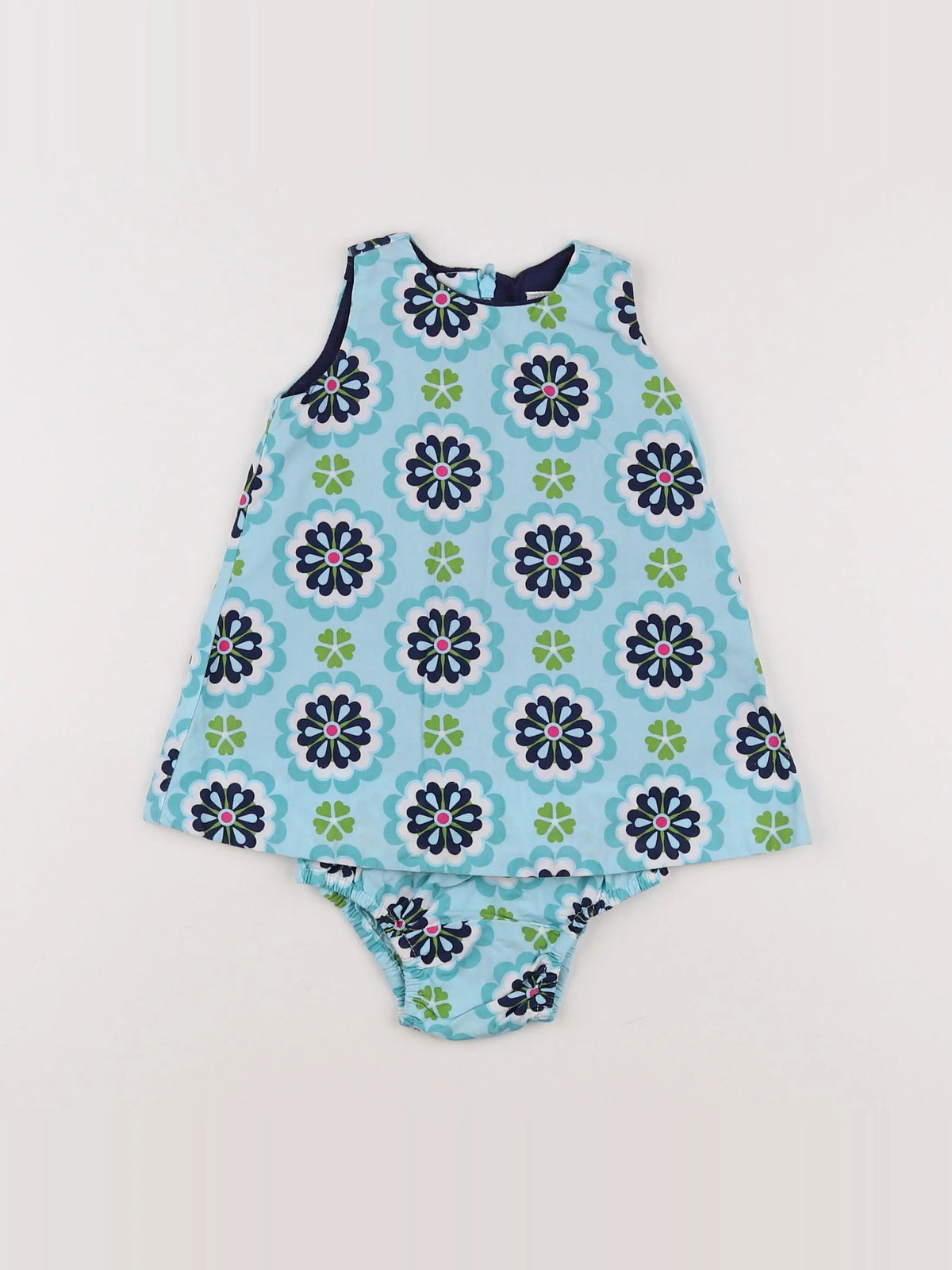 GAP - robe bleu - 3/6 mois