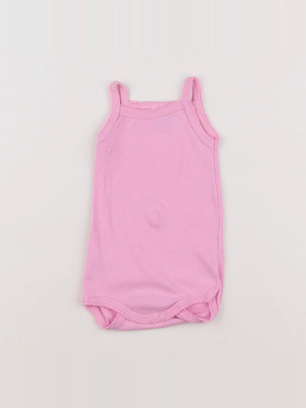 Petit Bateau - body rose - 3 mois