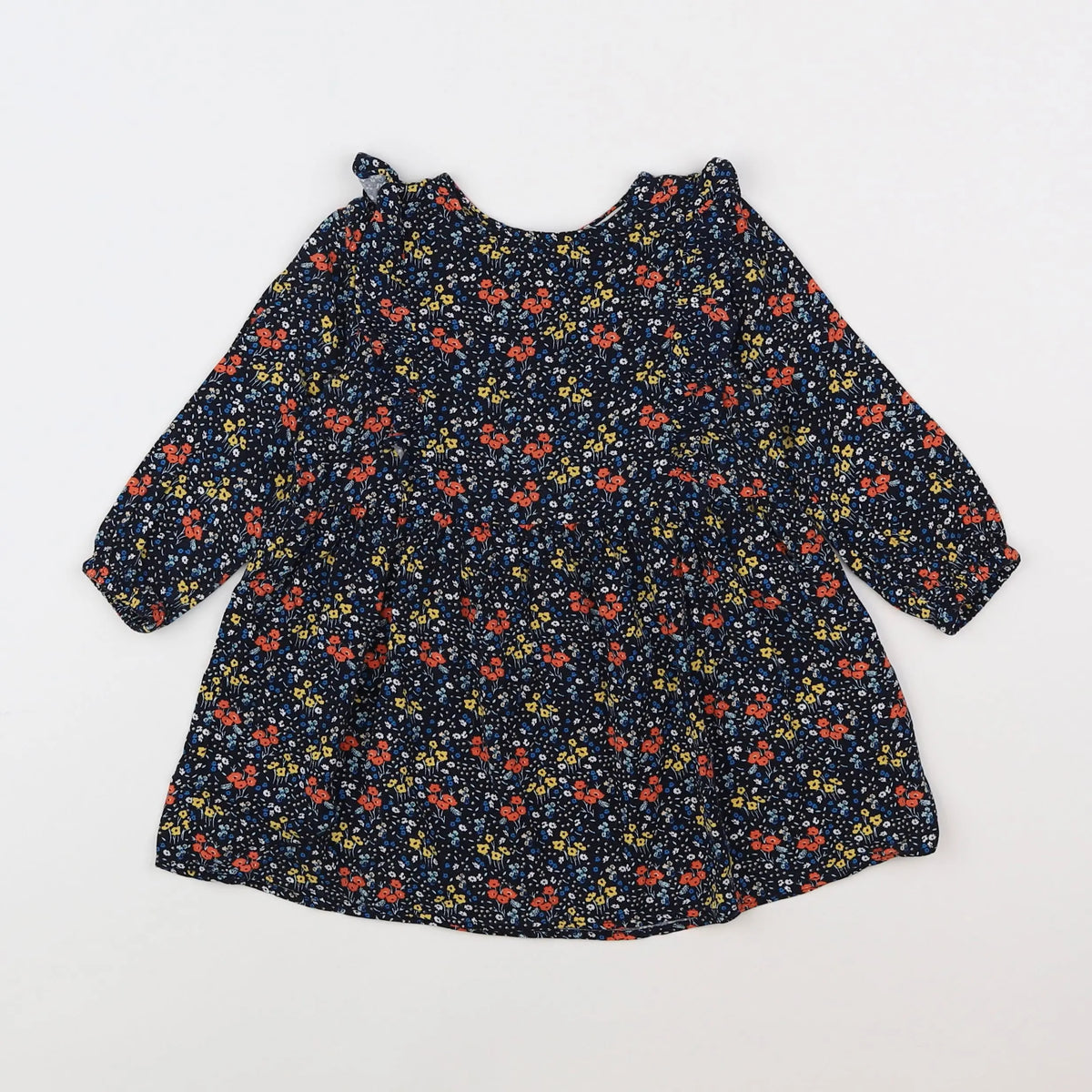 Vertbaudet - robe bleu - 2 ans