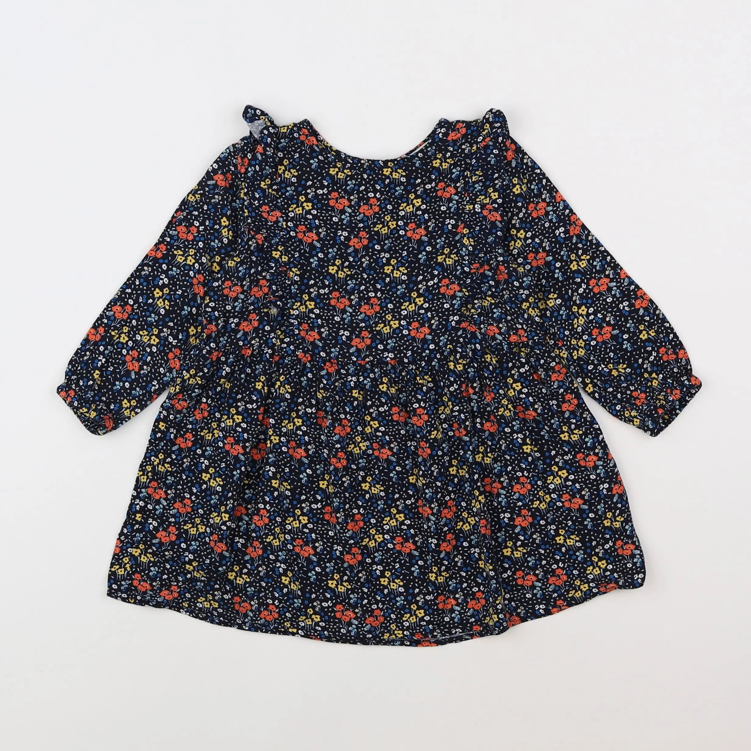 Vertbaudet - robe bleu - 2 ans