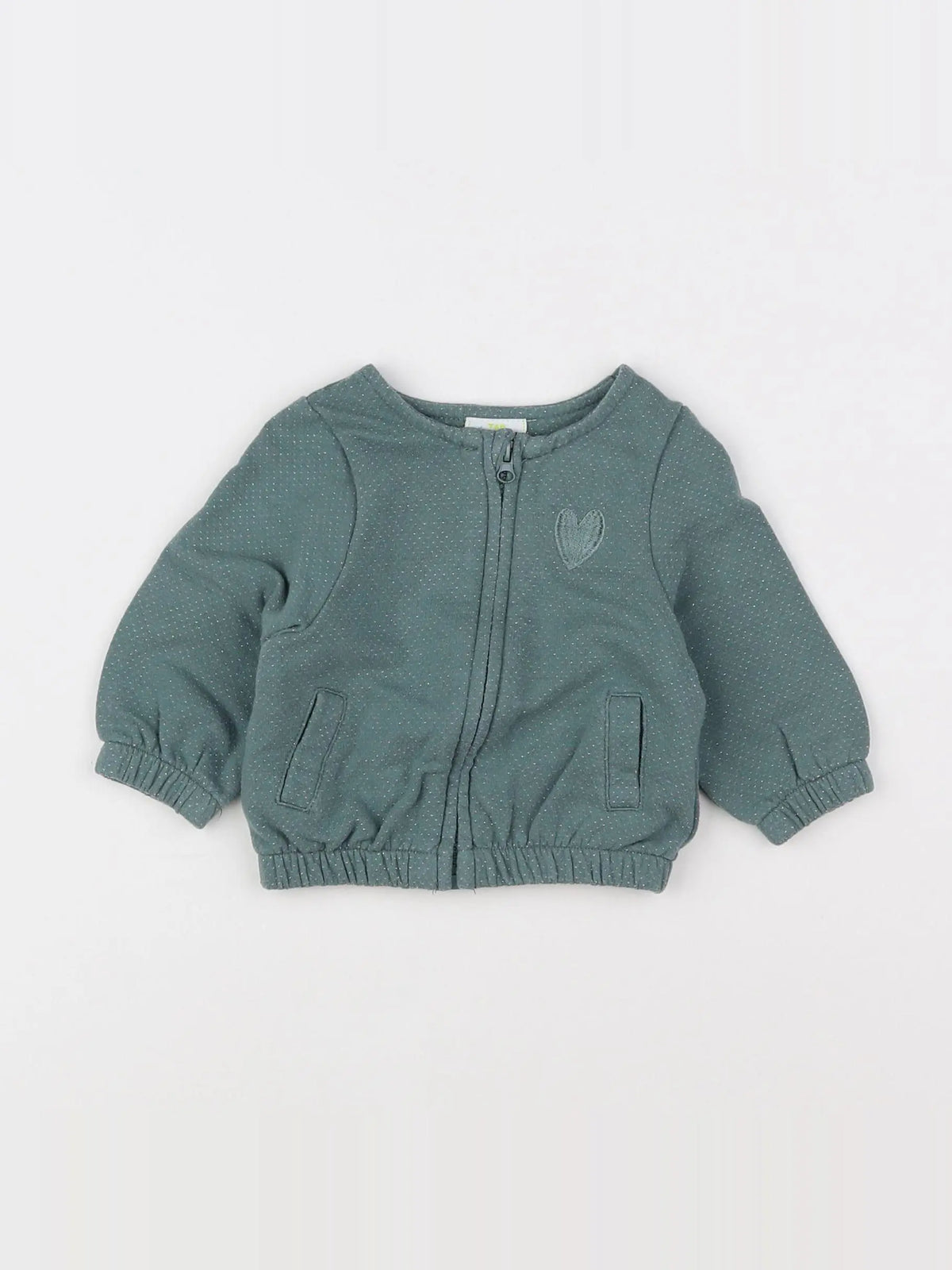 Tape à l'oeil - sweat vert - 3 mois