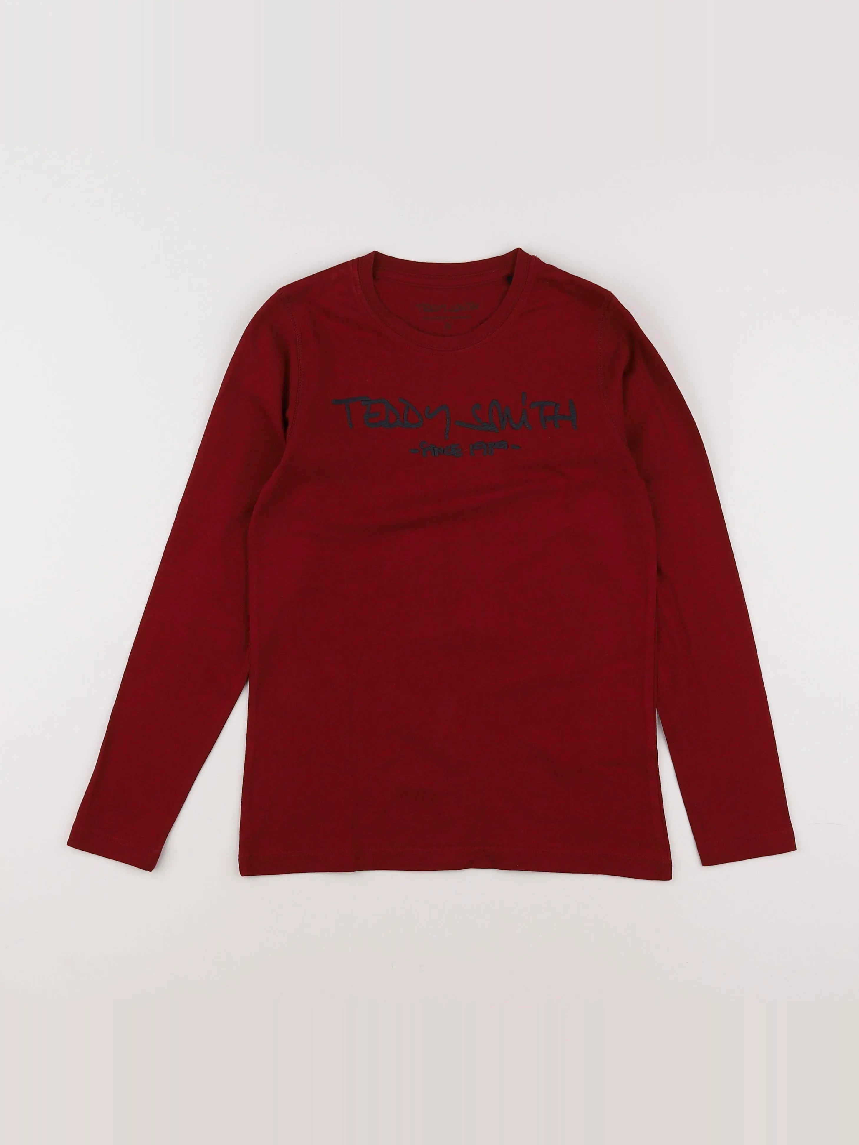 Teddy Smith - tee-shirt rouge - 10 ans
