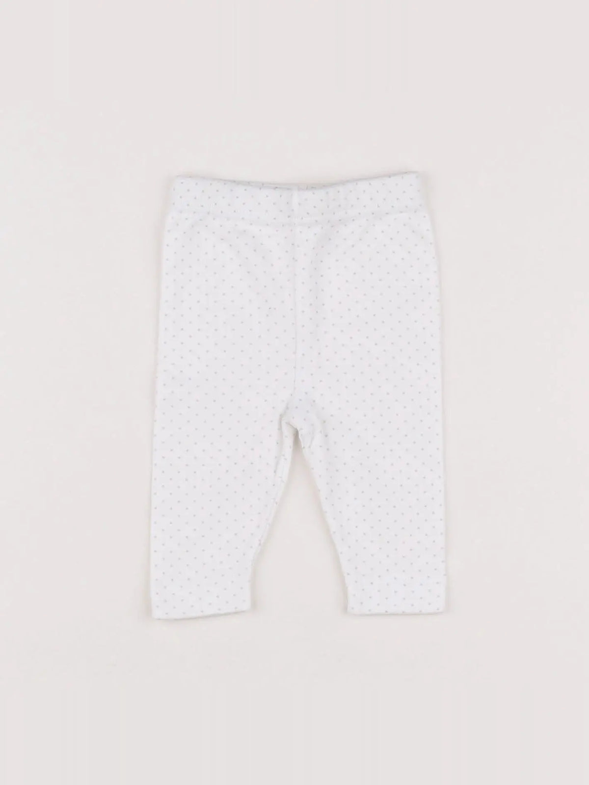 Boutchou - legging blanc - 0 mois