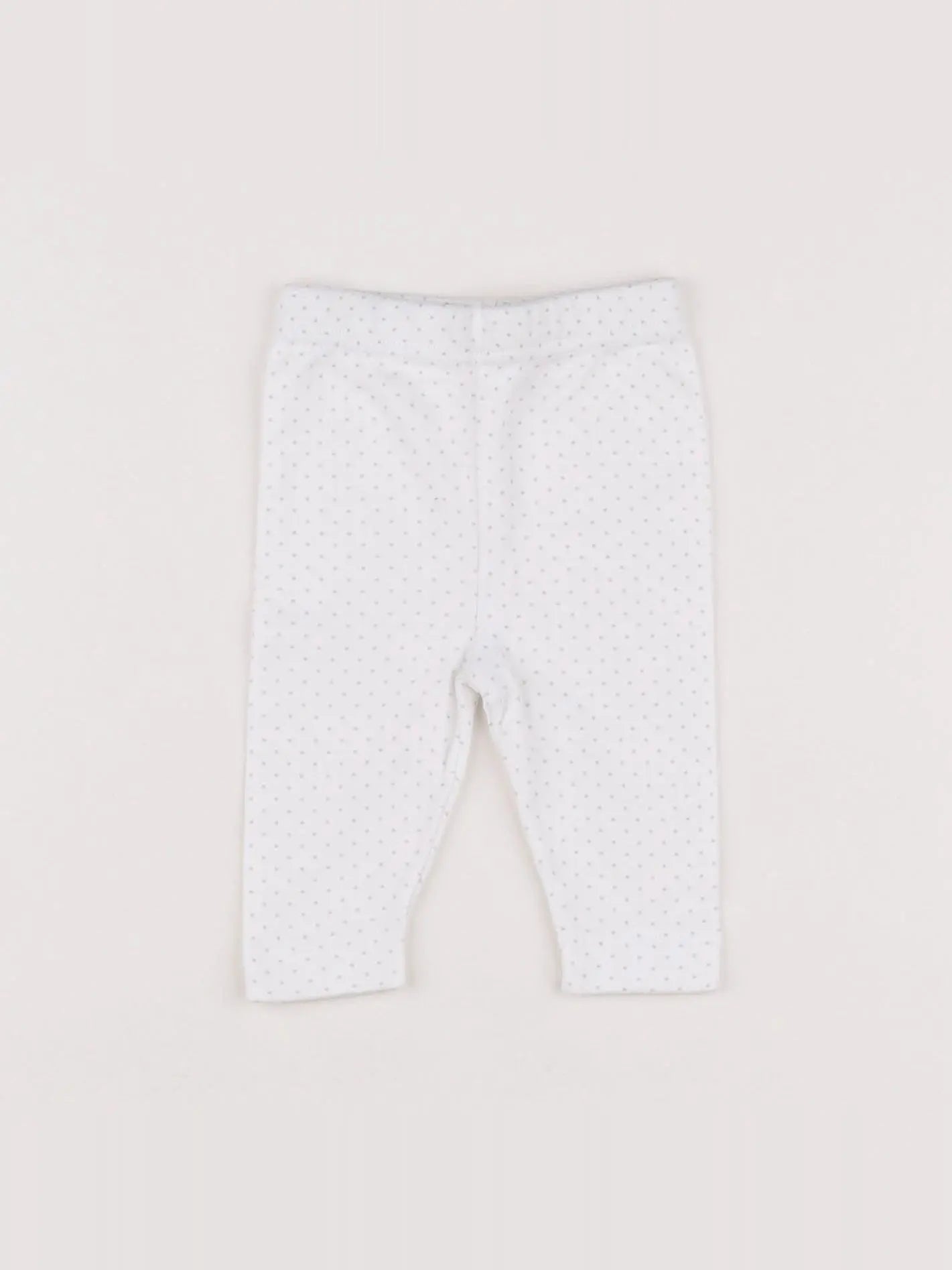 Boutchou - legging blanc - 0 mois
