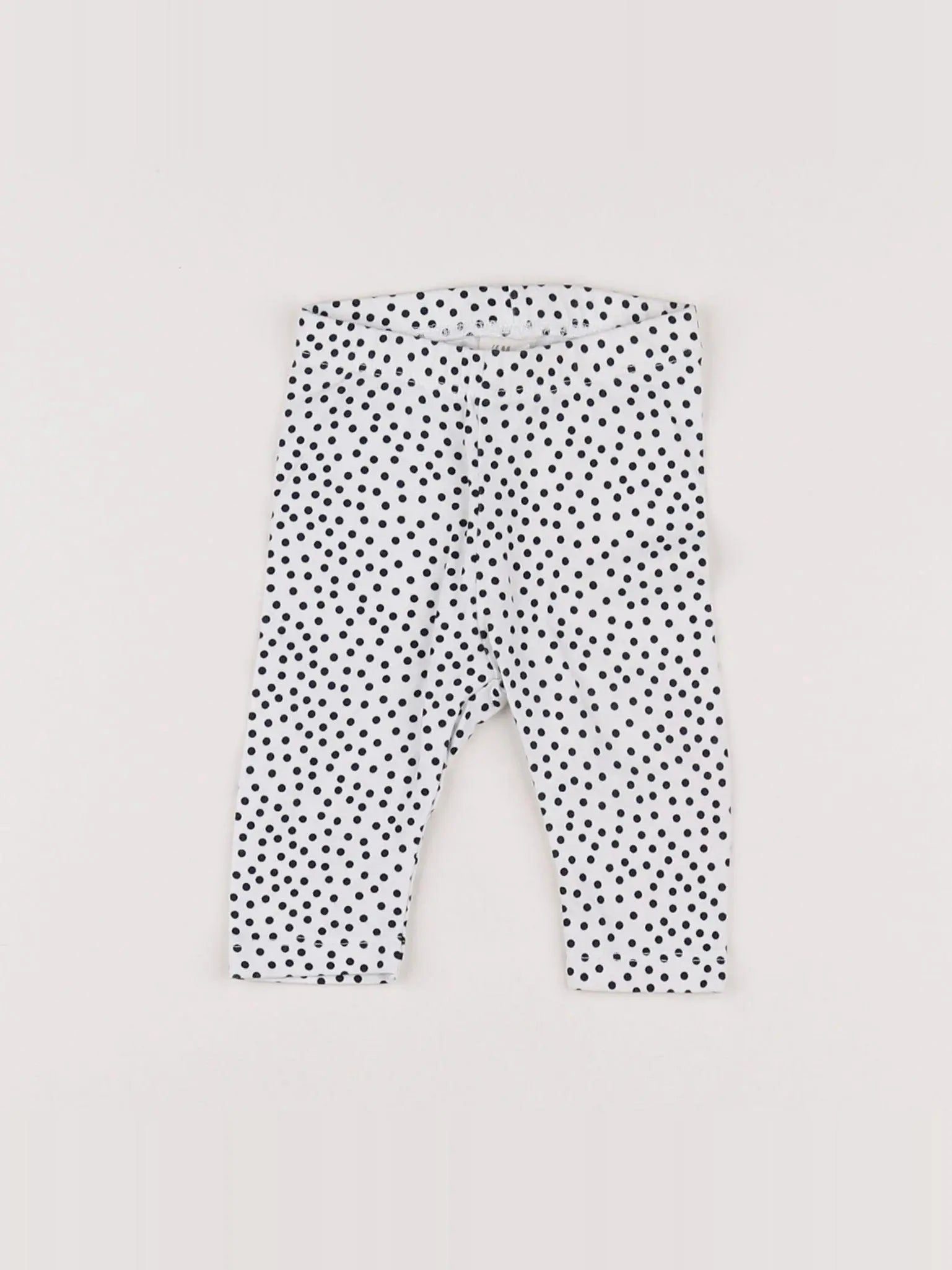 H&M - legging blanc, bleu - 0/1 mois