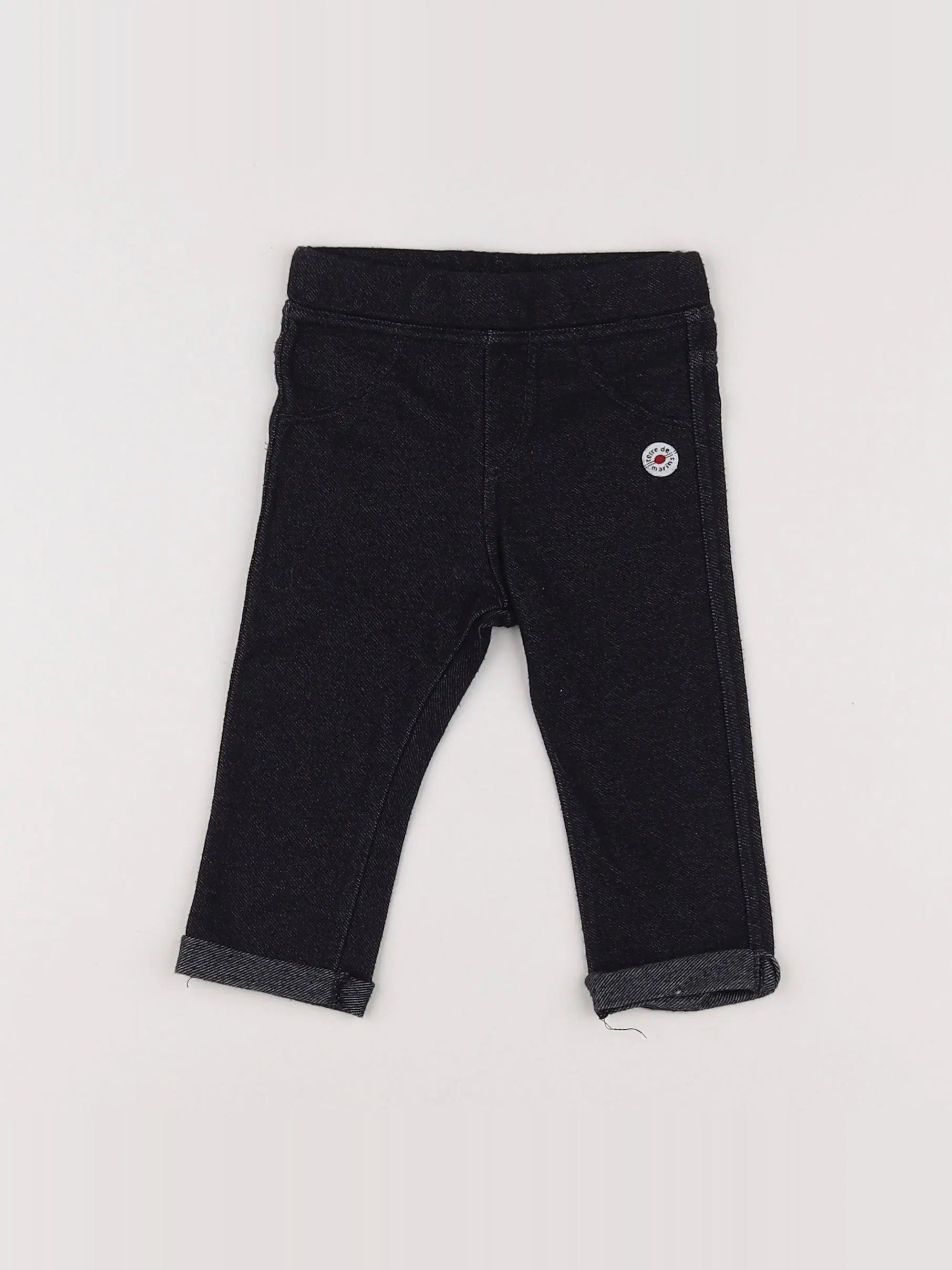 Terre de marins - legging bleu - 6 mois