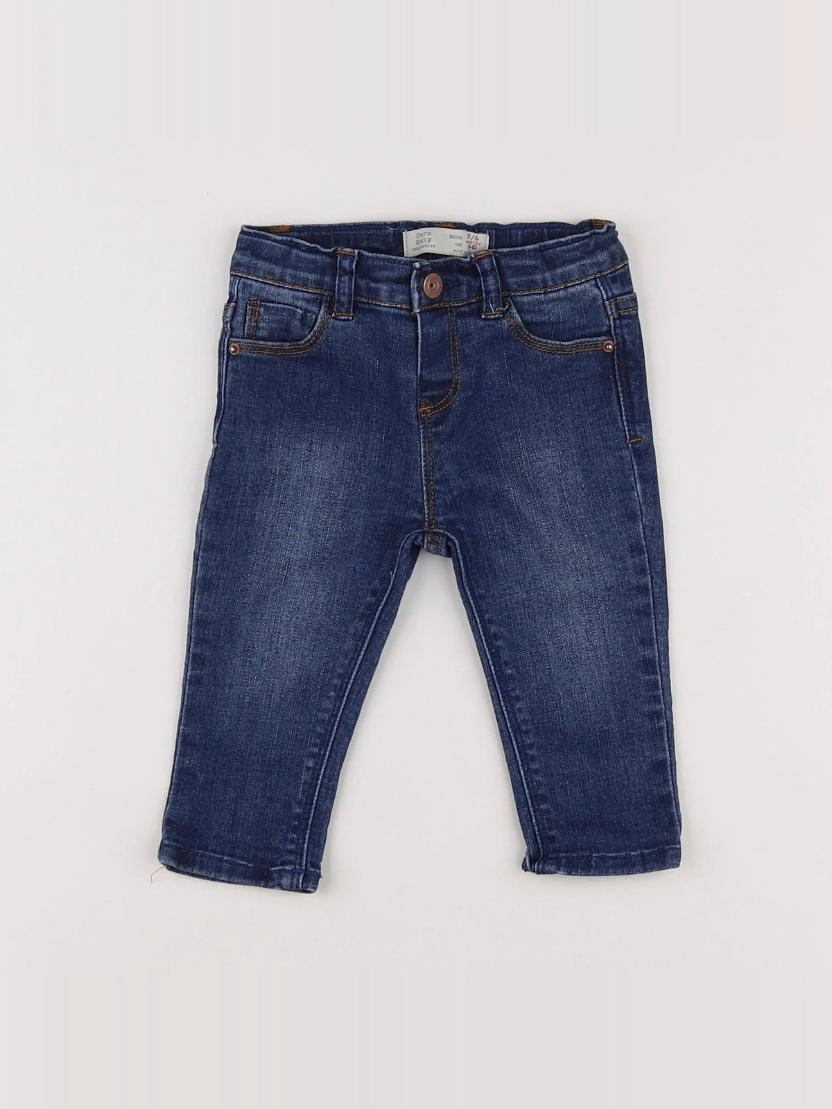 Zara - jean bleu - 3/6 mois