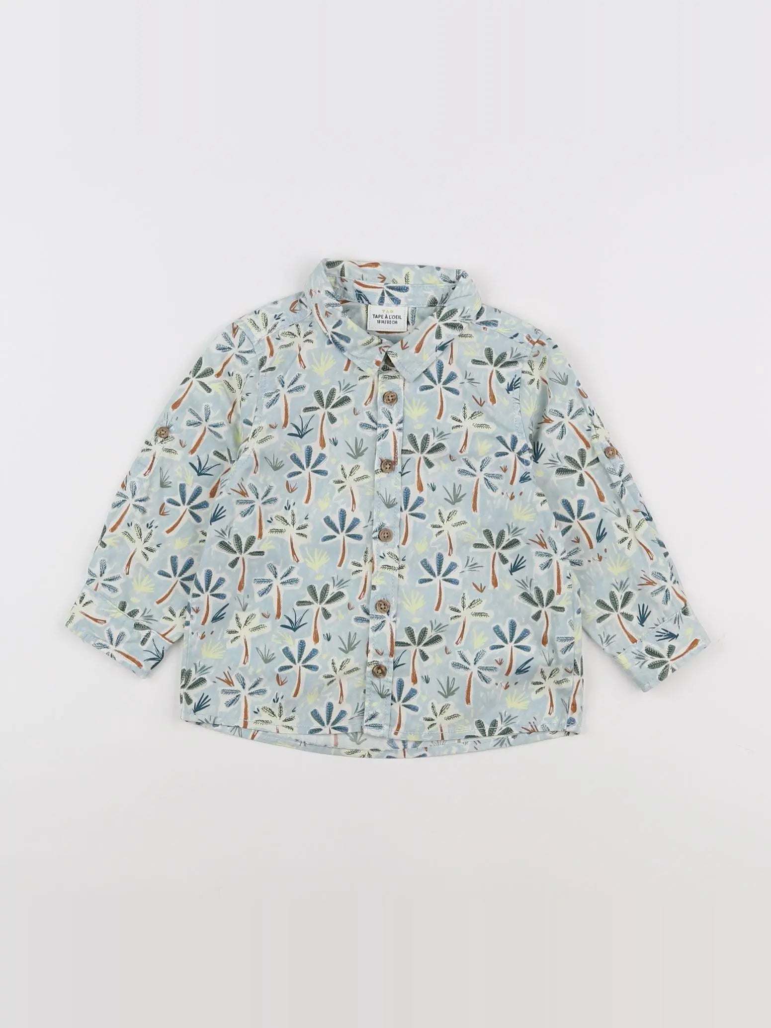 Tape à l'oeil - chemise blanc - 18 mois