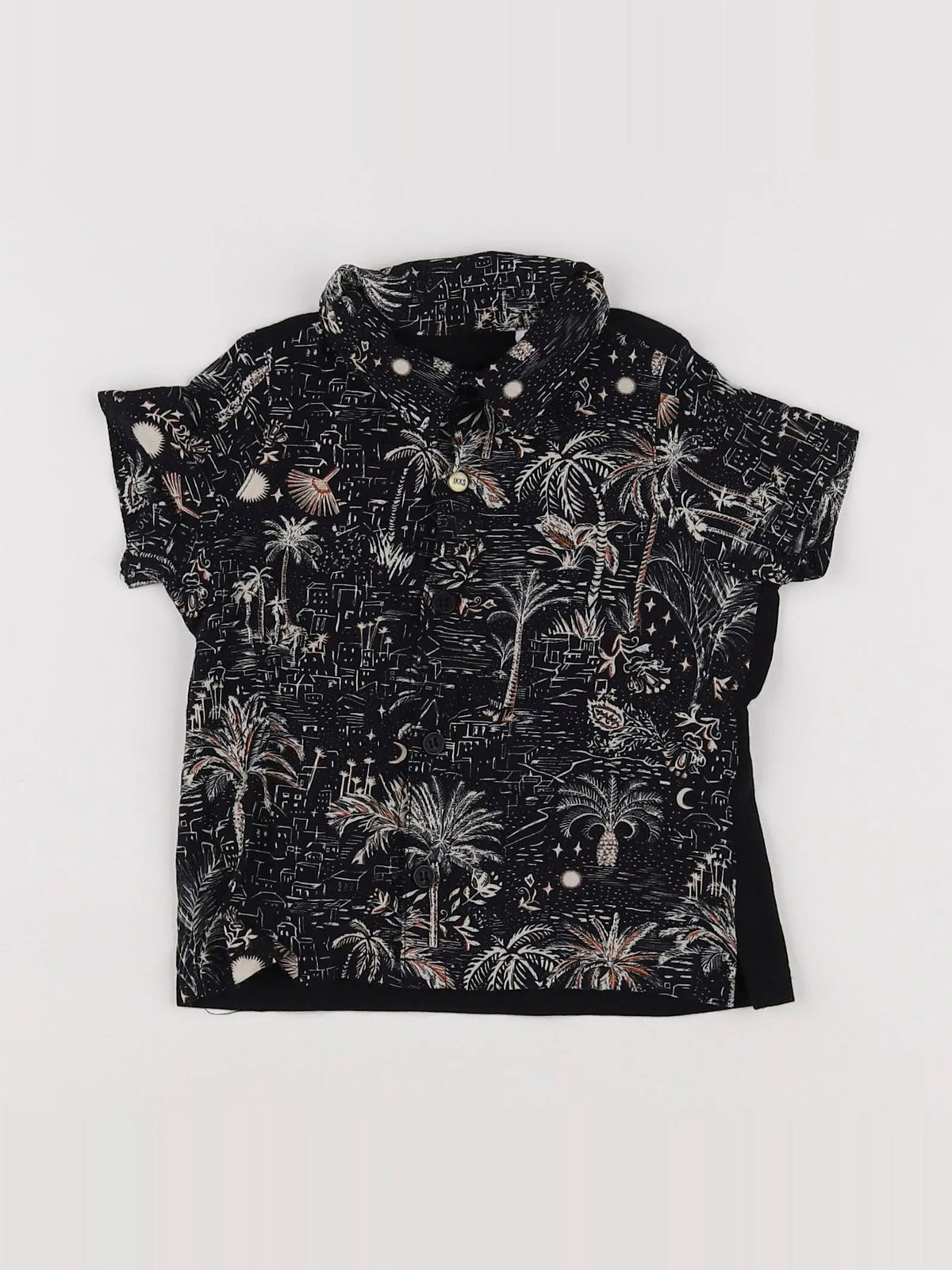 IKKS - chemise noir - 6 mois