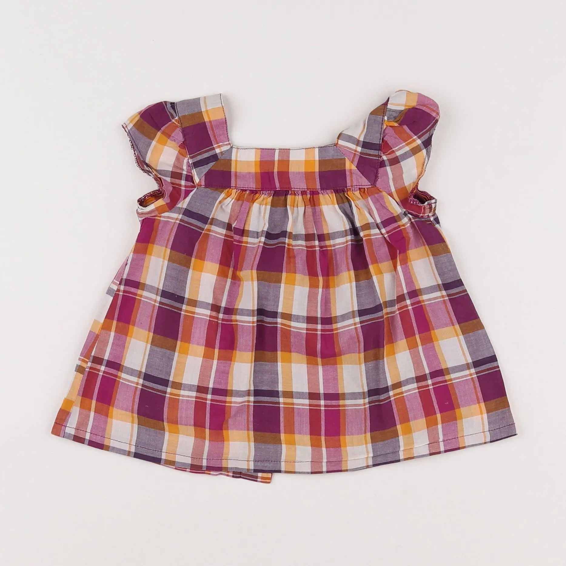 Vertbaudet - blouse multicolore - 9 mois