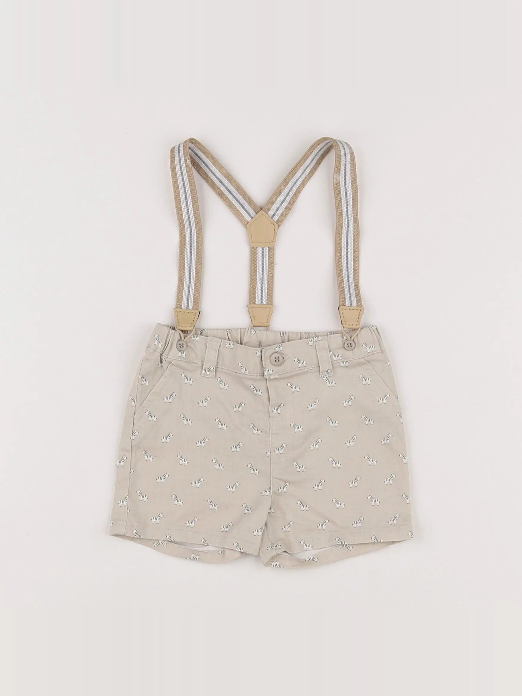 Mayoral - short beige - 3/6 mois