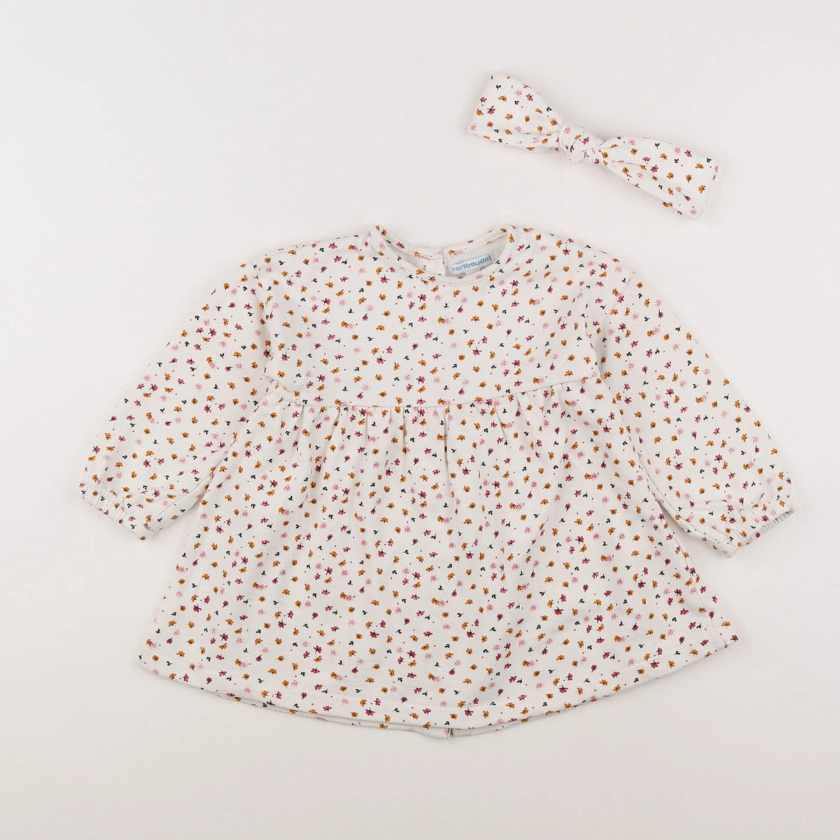 Vertbaudet - robe blanc - 2 ans