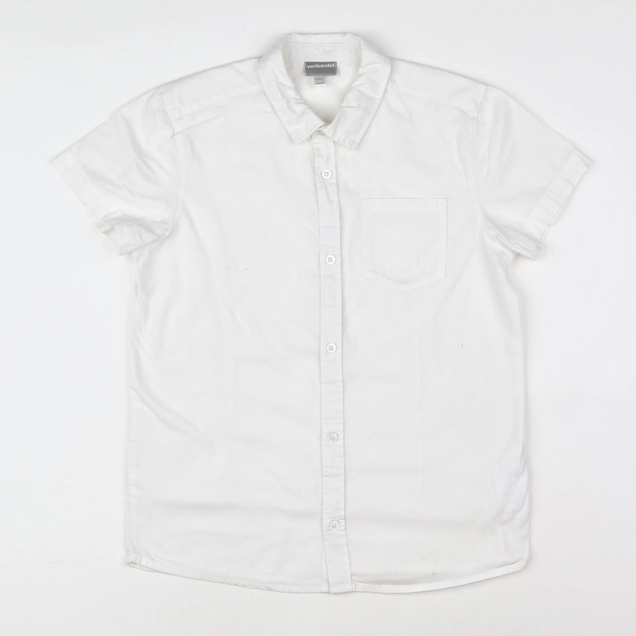 Vertbaudet - chemise blanc - 10 ans