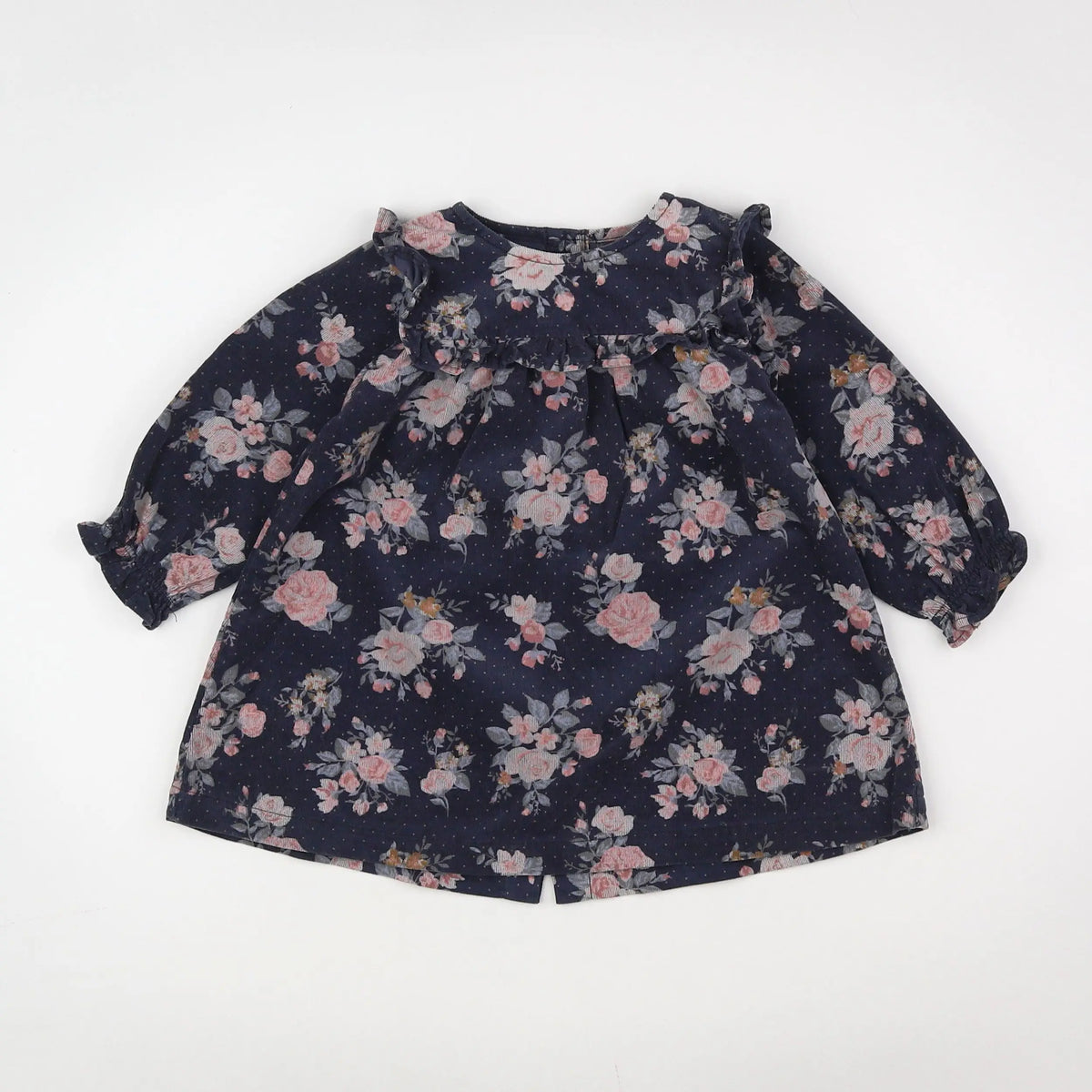 Vertbaudet - robe multicolore - 6 mois