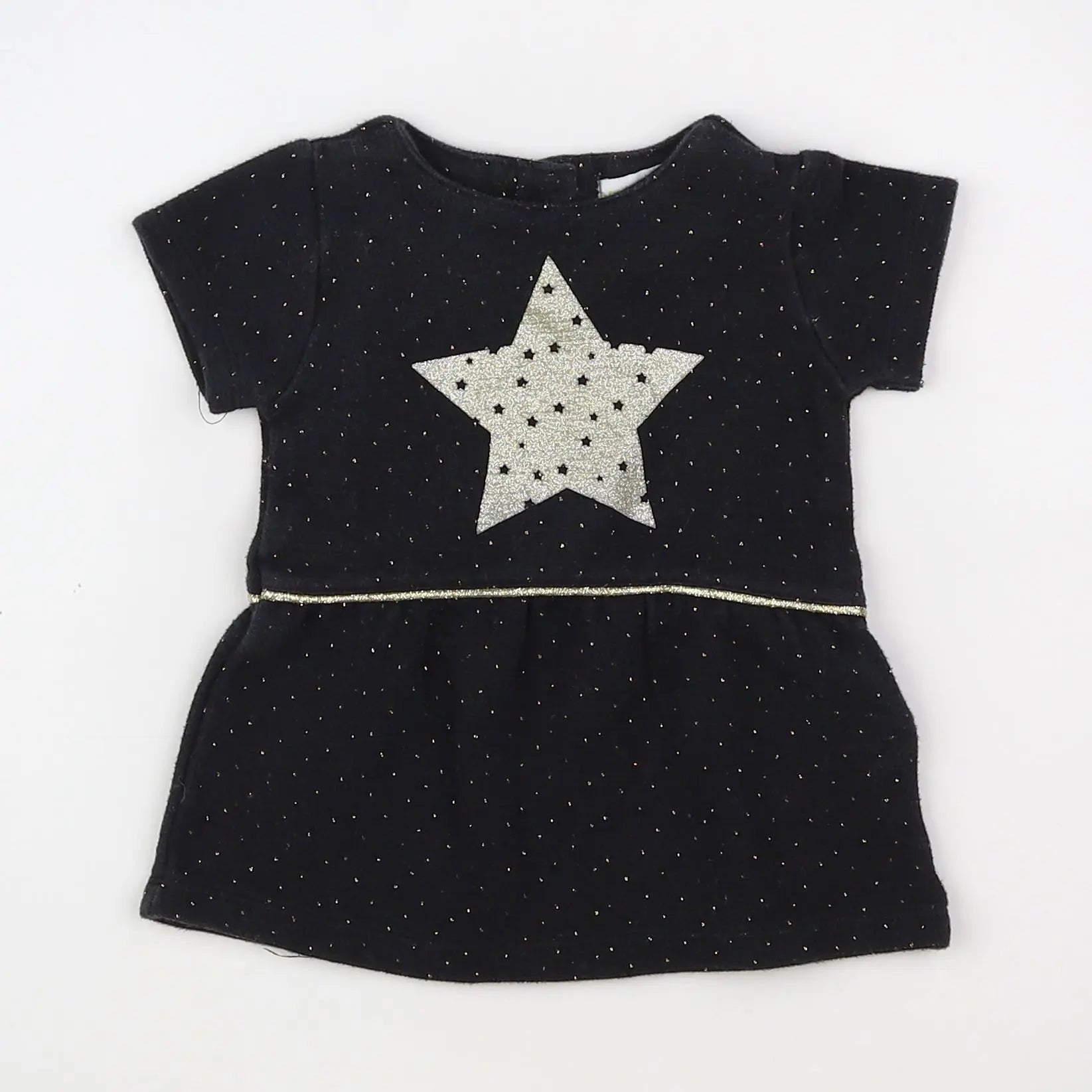 Vertbaudet - robe noir - 3 mois