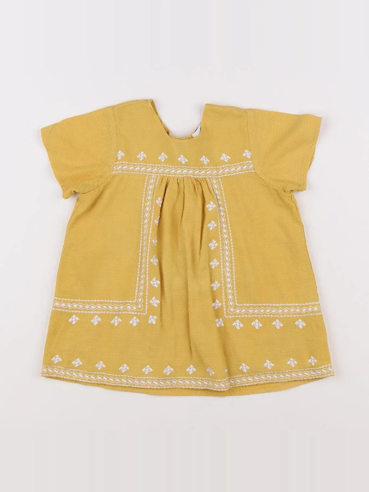 La Redoute - robe jaune - 12 mois