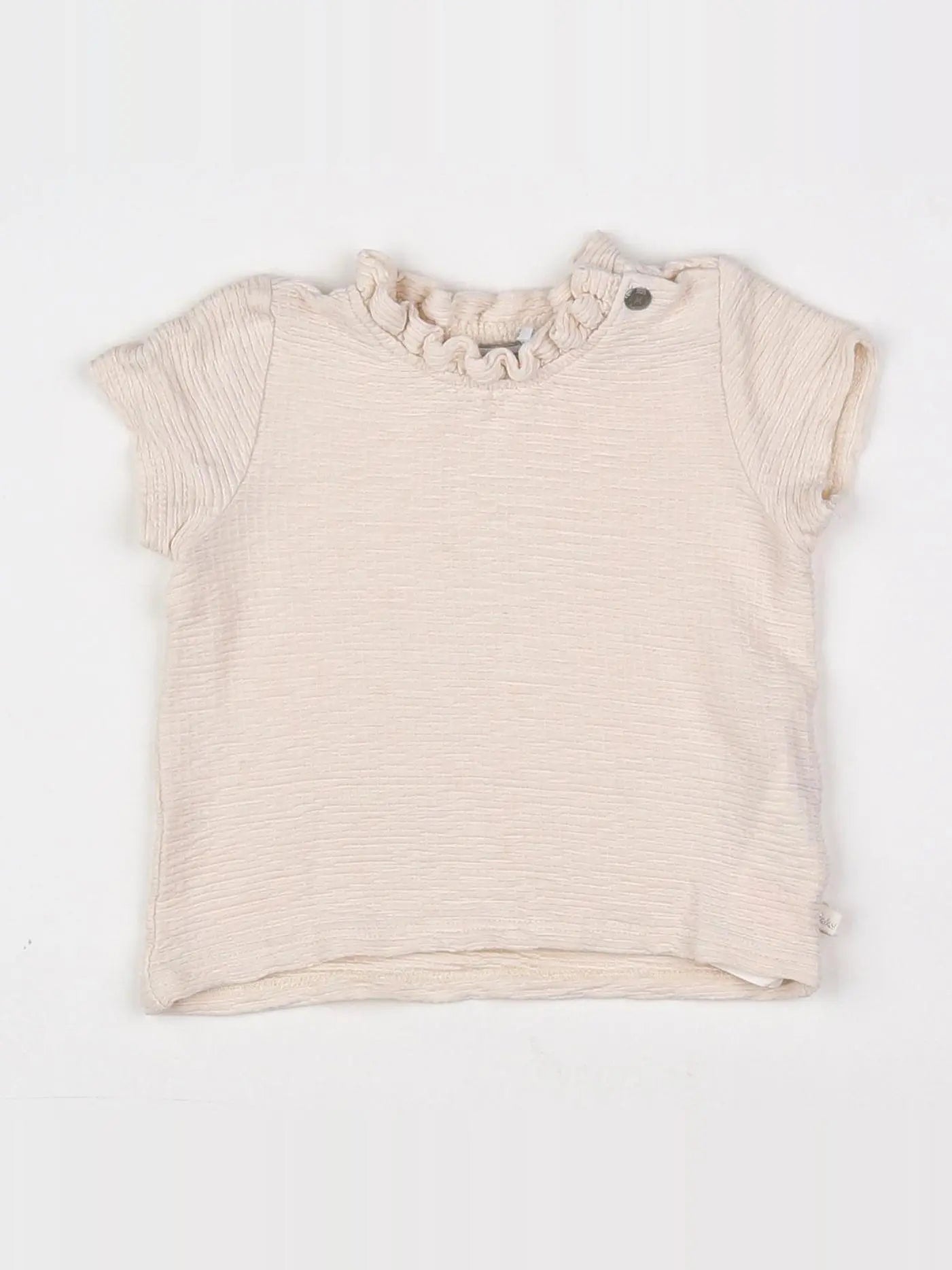 IKKS - tee-shirt beige - 6 mois