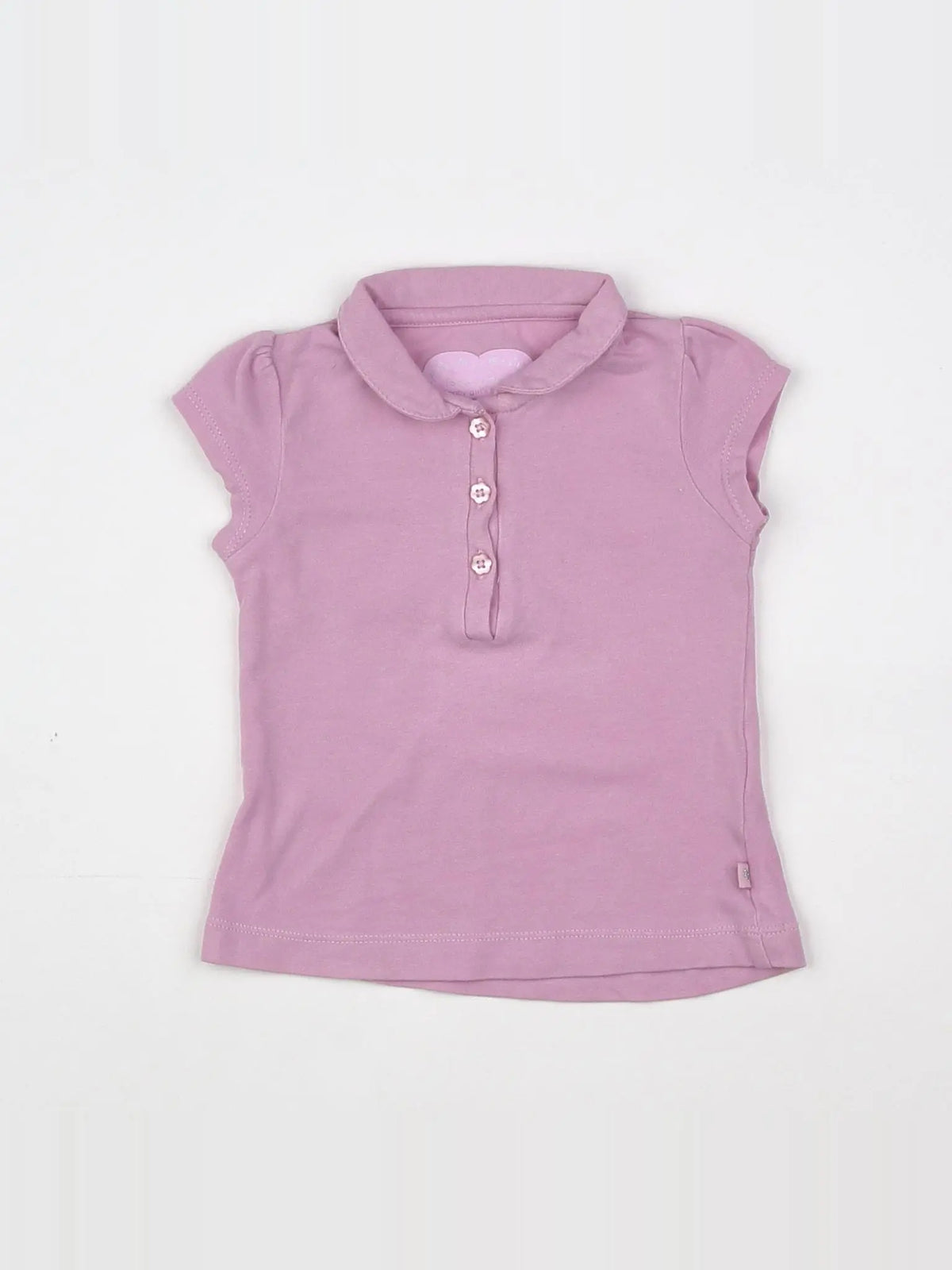 Boutchou - polo rose - 6 mois