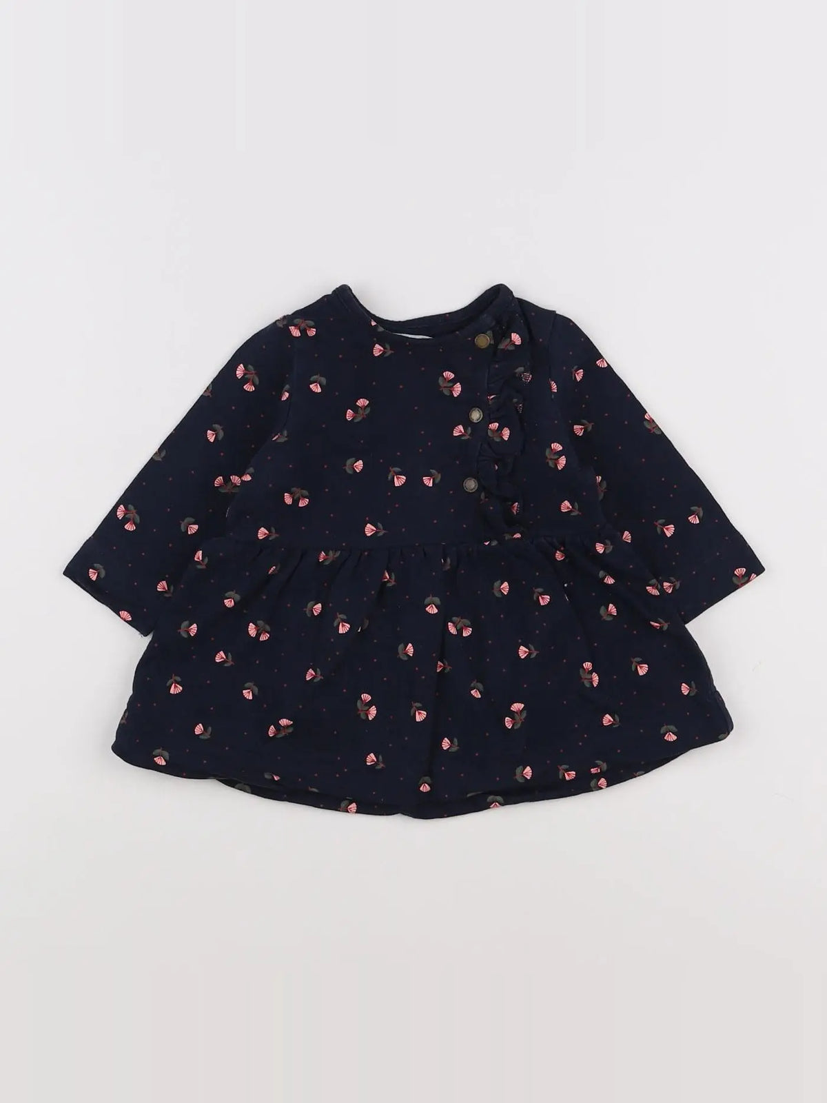 Vertbaudet - robe bleu - 6 mois