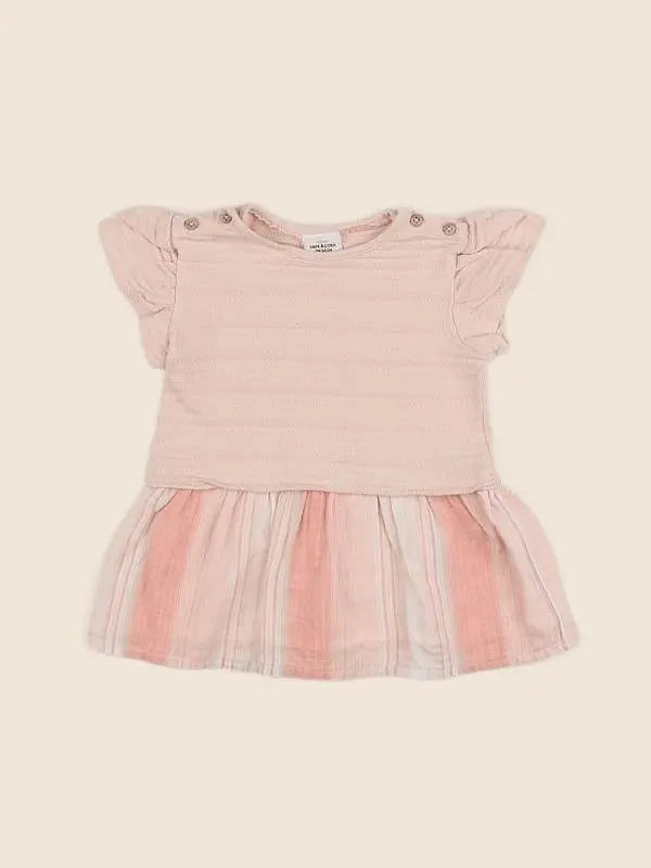 Tape à l'oeil - robe rose - 6 mois