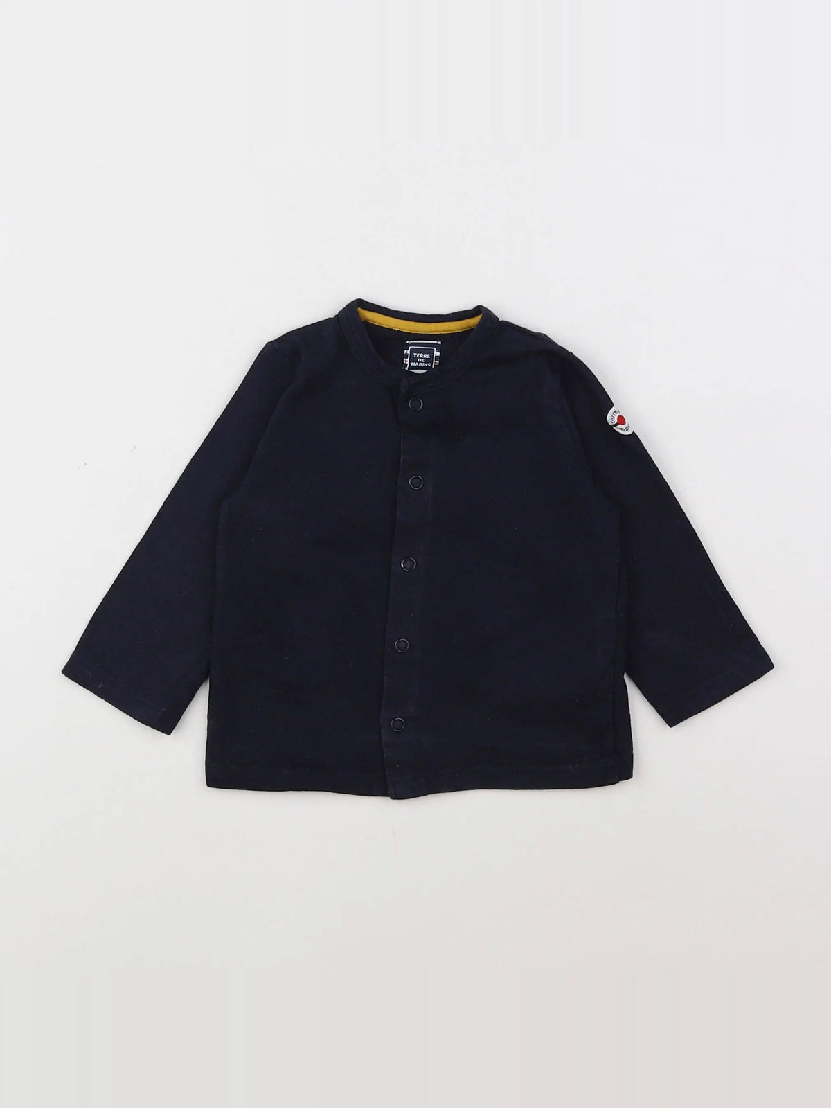 Terre de marins - gilet bleu - 9 mois