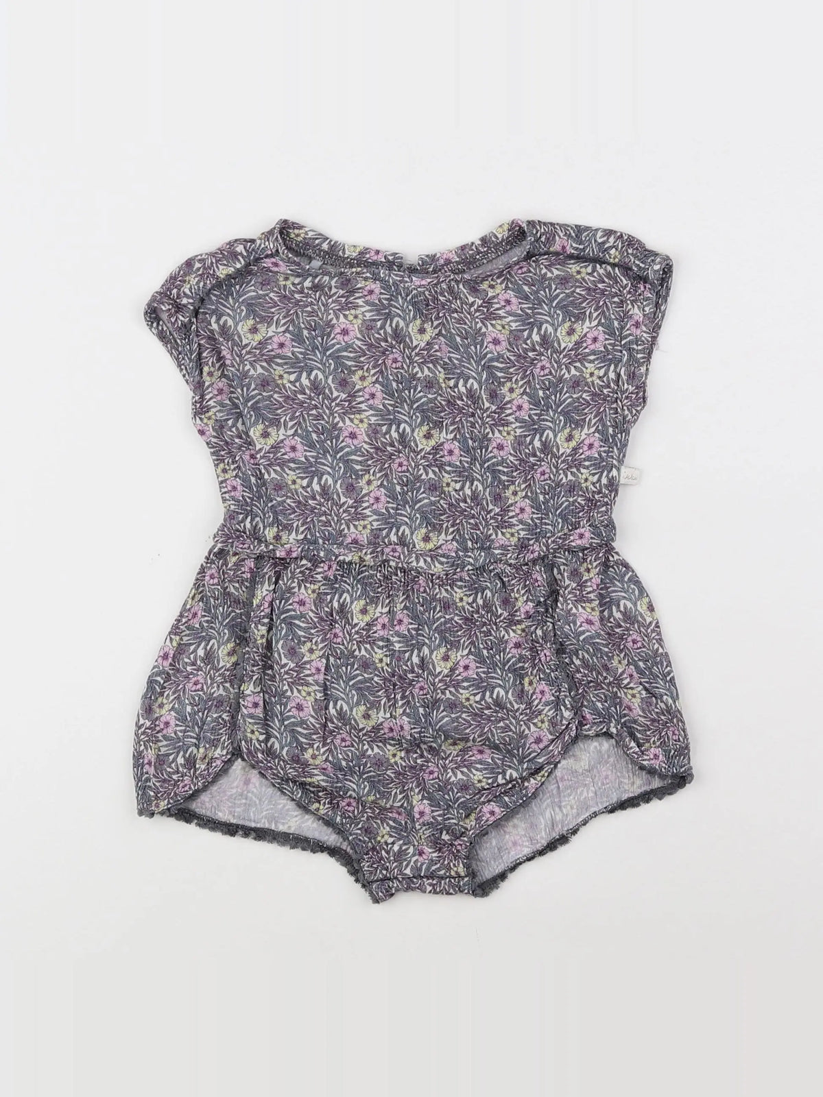 IKKS - combinaison rose, violet - 12 mois
