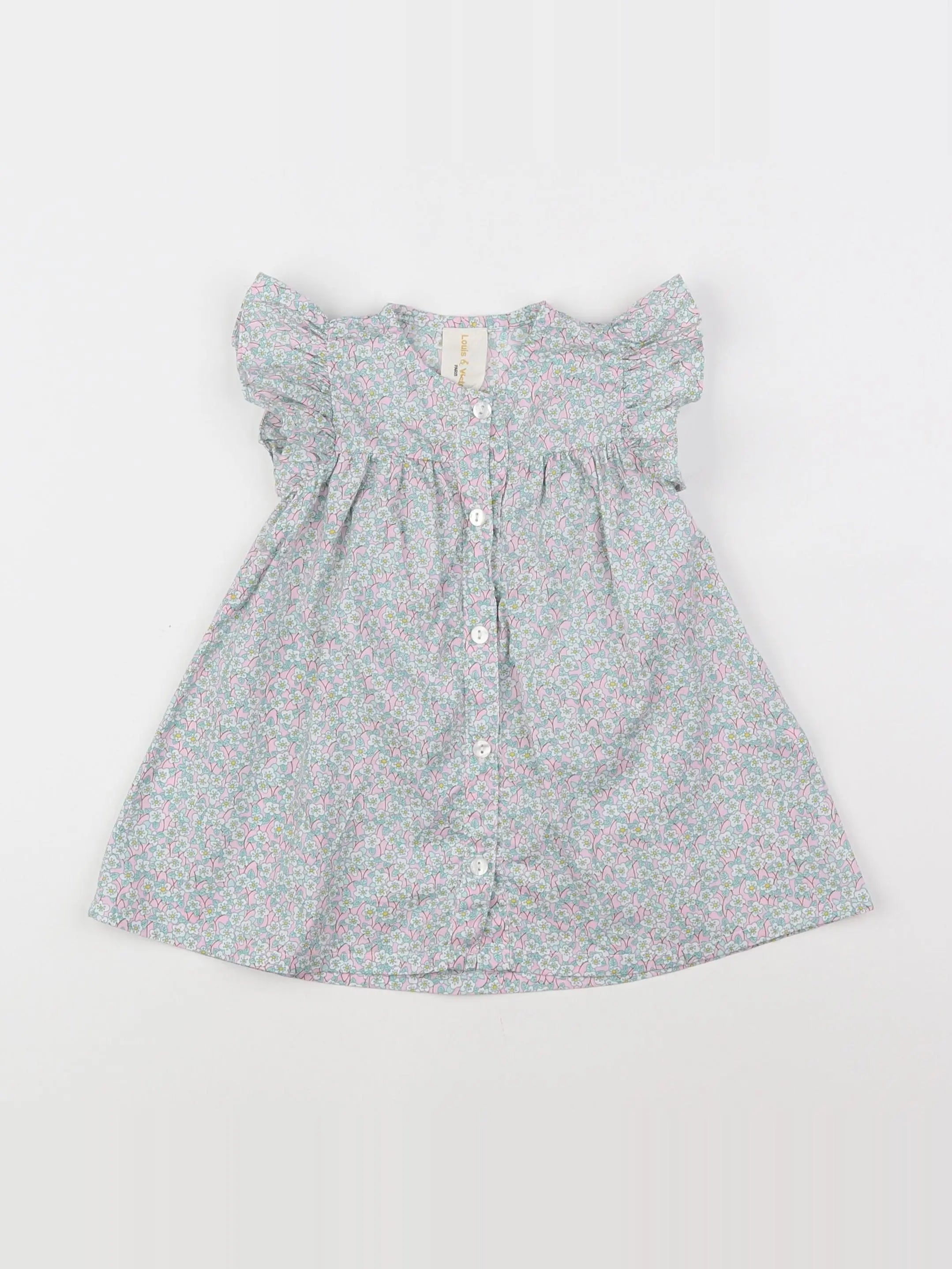 Louis et Victorie - robe multicolore - 6 mois
